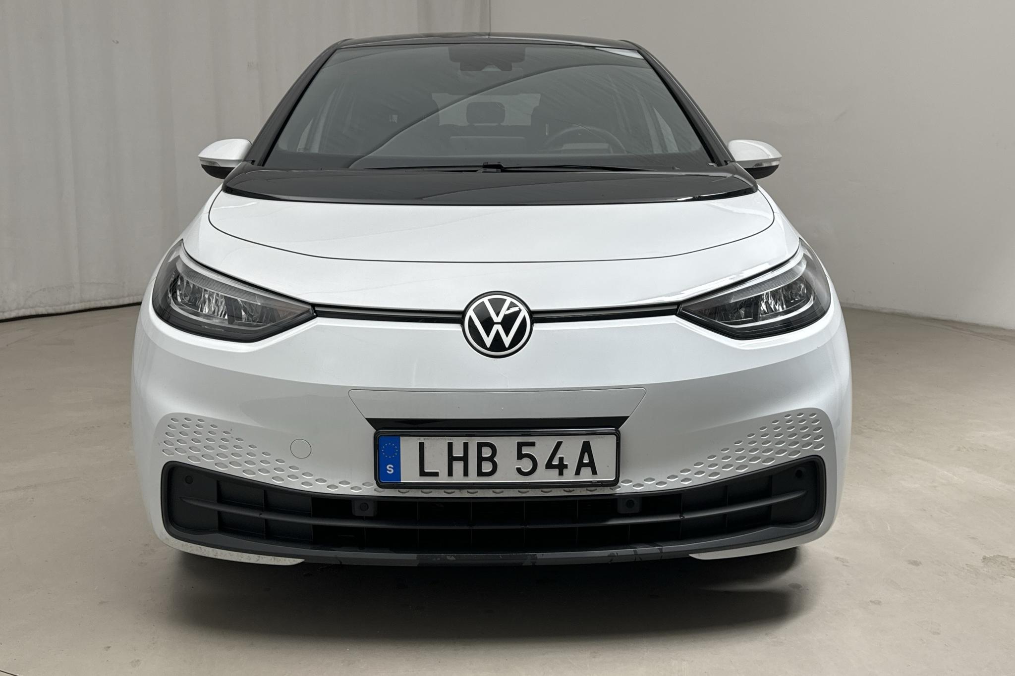 VW ID.3 58kWh (204hk) - 15 510 km - Automaatne - valge - 2023