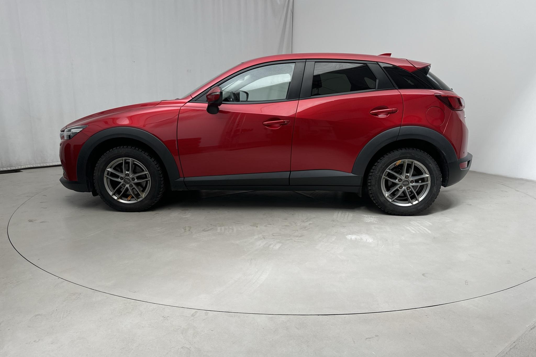 Mazda CX-3 2.0 2WD (120hk) - 92 520 km - Manualna - czerwony - 2015