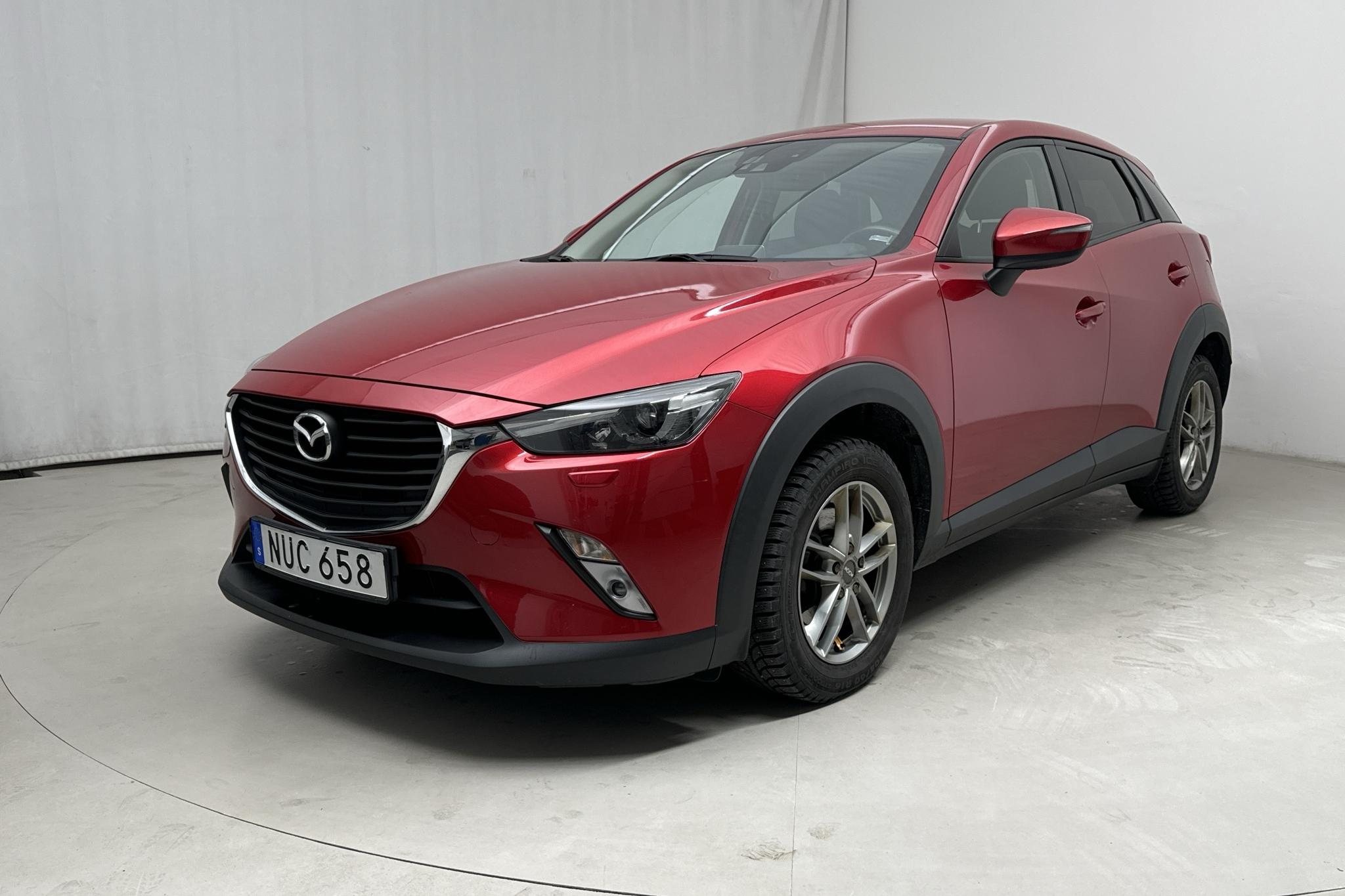 Mazda CX-3 2.0 2WD (120hk) - 9 252 mil - Manuell - röd - 2015