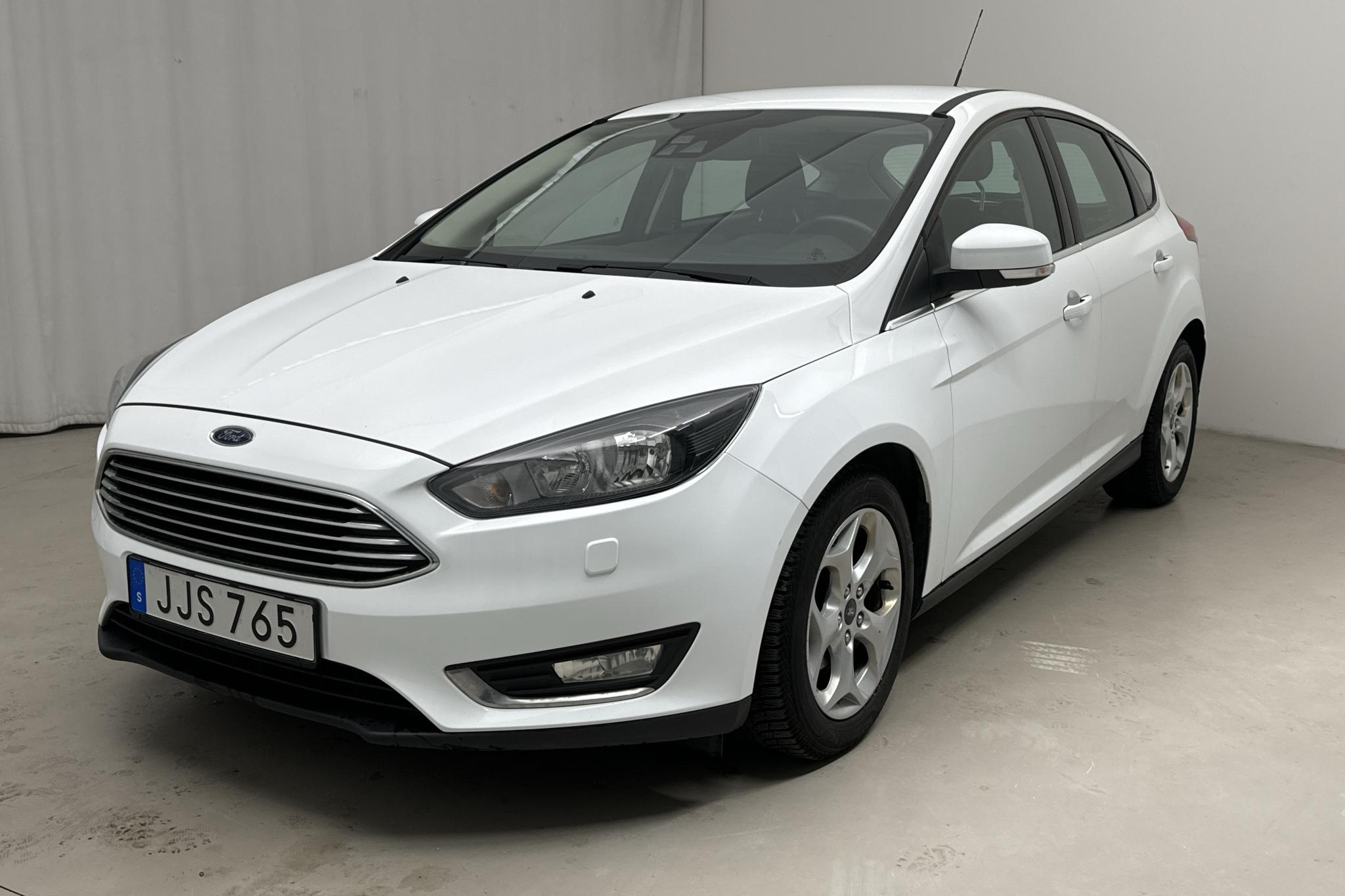 Ford Focus 1.0 EcoBoost 5dr (125hk) - 12 085 mil - Manuell - vit - 2017