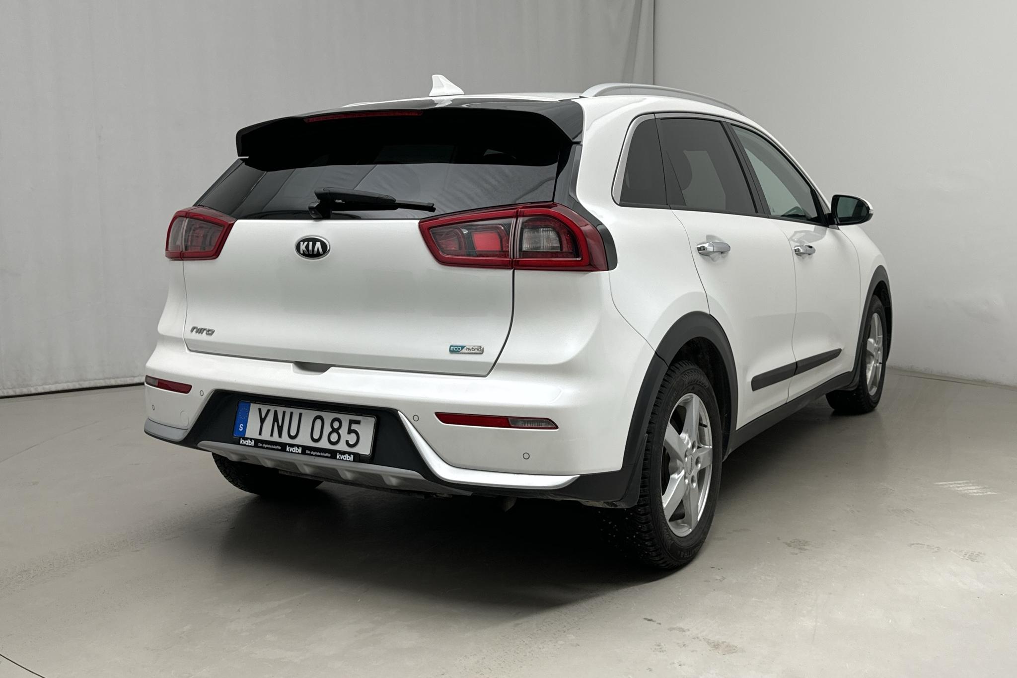 KIA Niro Hybrid 1.6 (141hk) - 68 870 km - Automaattinen - valkoinen - 2018