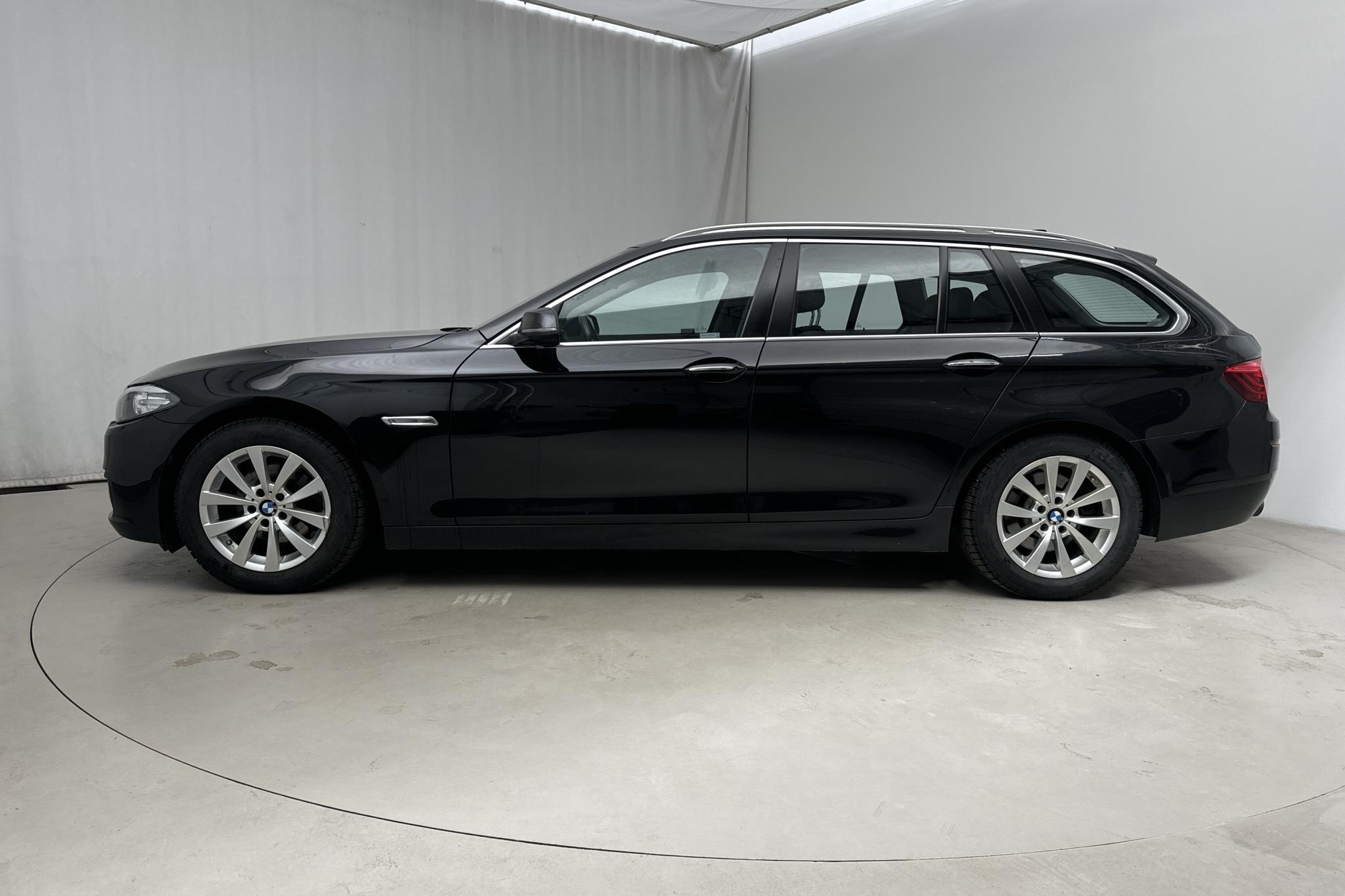 BMW 520d xDrive Touring, F11 (190hk) - 124 840 km - Automaatne - must - 2017