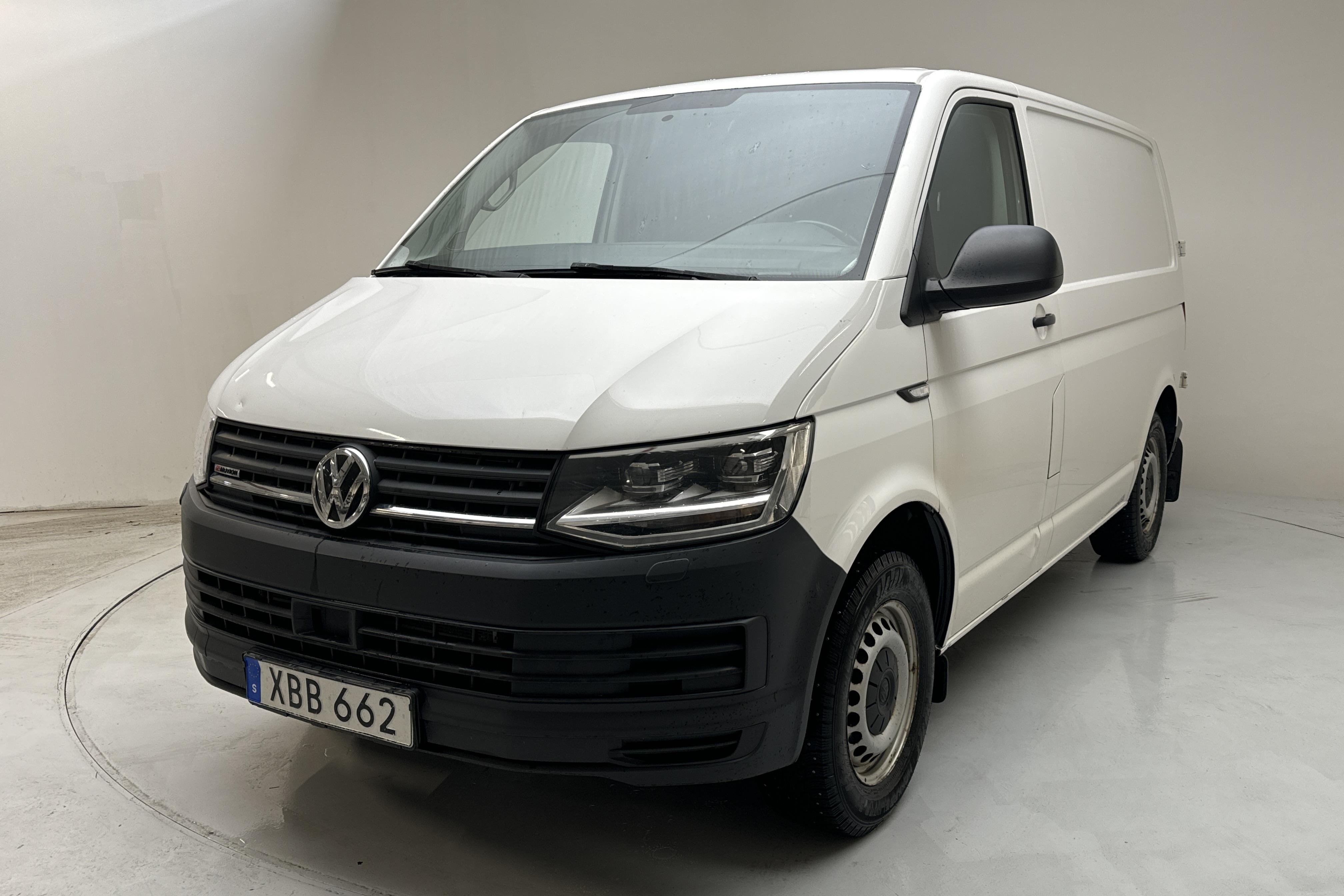 VW Transporter T6 2.0 TDI BMT Skåp 4MOTION (150hk) - 225 630 km - Automaatne - valge - 2019