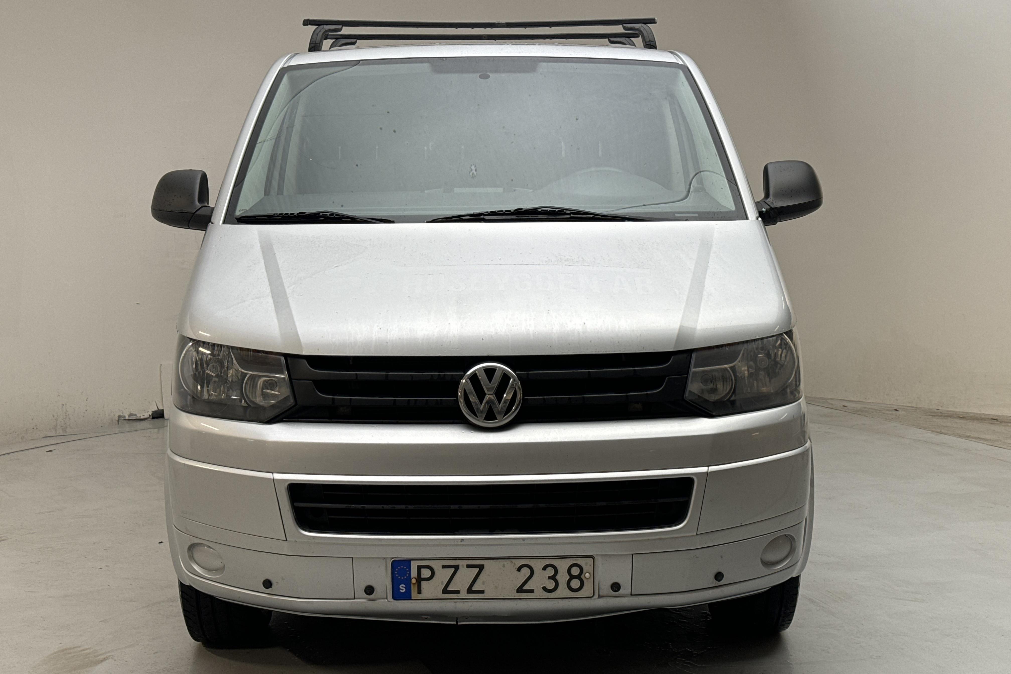 VW Transporter T5 2.0 TDI (140hk) - 276 530 km - Automatyczna - srebro - 2012