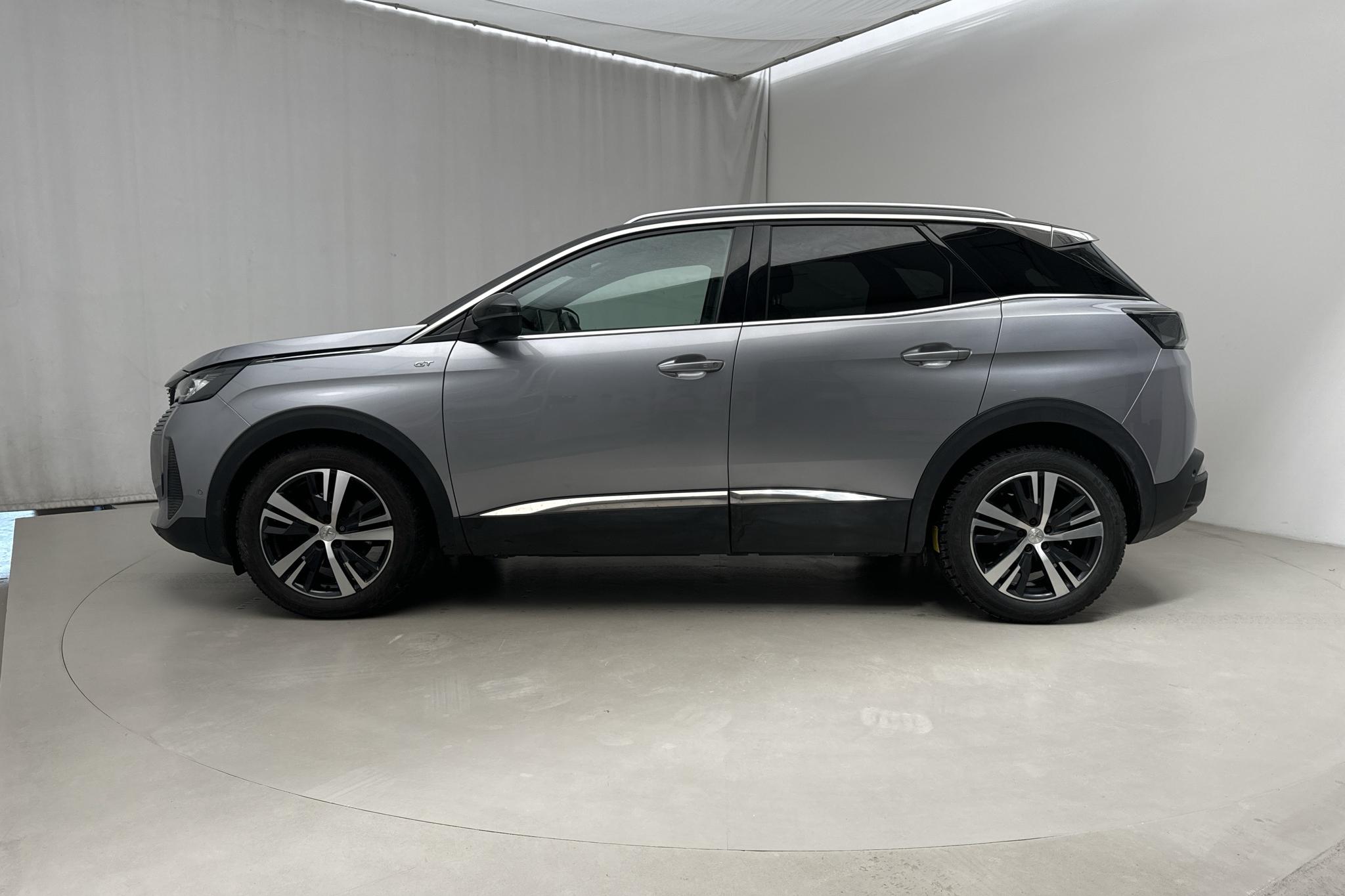 Peugeot 3008 1.2 PureTech (130hk) - 59 670 km - Automatic - gray - 2021