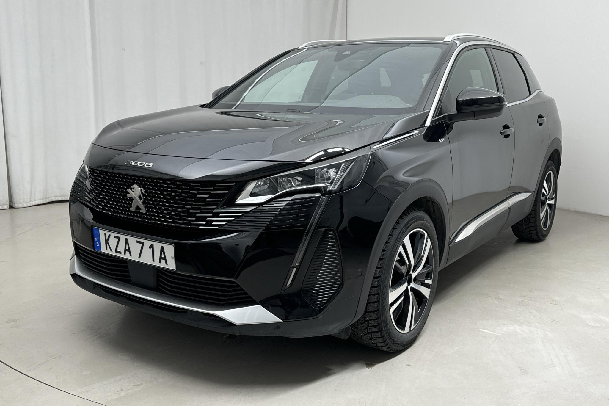 Peugeot 3008 1.2 PureTech (130hk) - 35 310 km - Automaatne - must - 2021