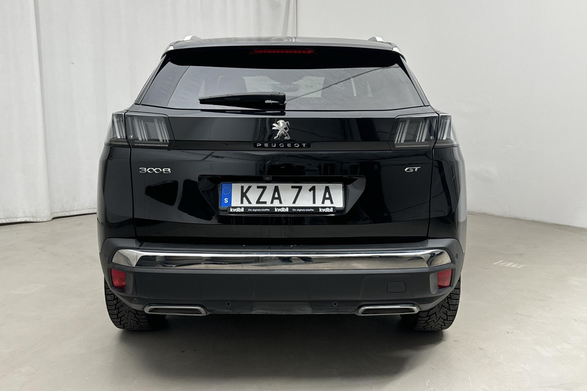 Peugeot 3008 1.2 PureTech (130hk) - 35 310 km - Automaatne - must - 2021