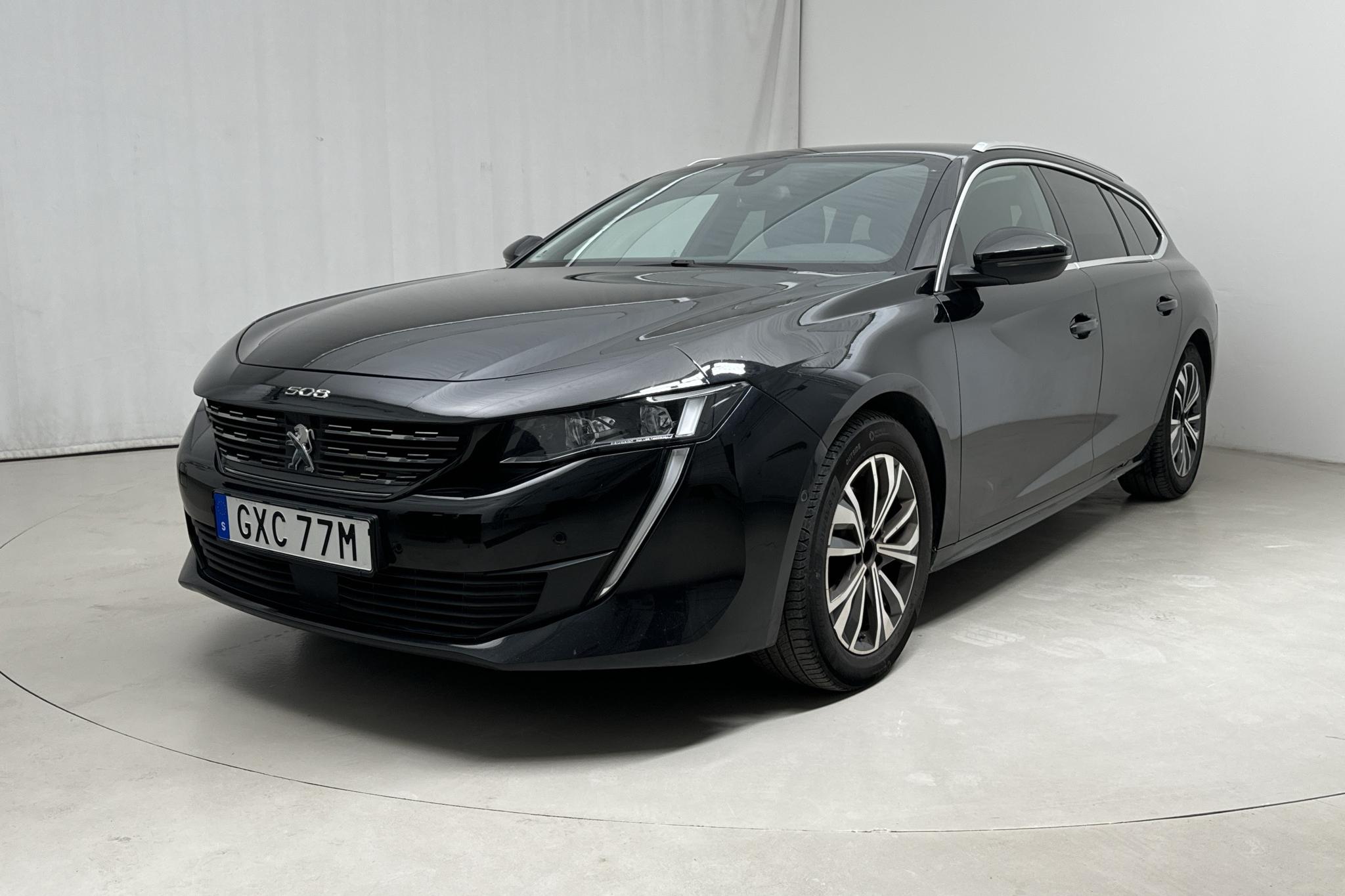 Peugeot 508 1.6 PureTech SW (180hk) - 6 662 mil - Automat - svart - 2021