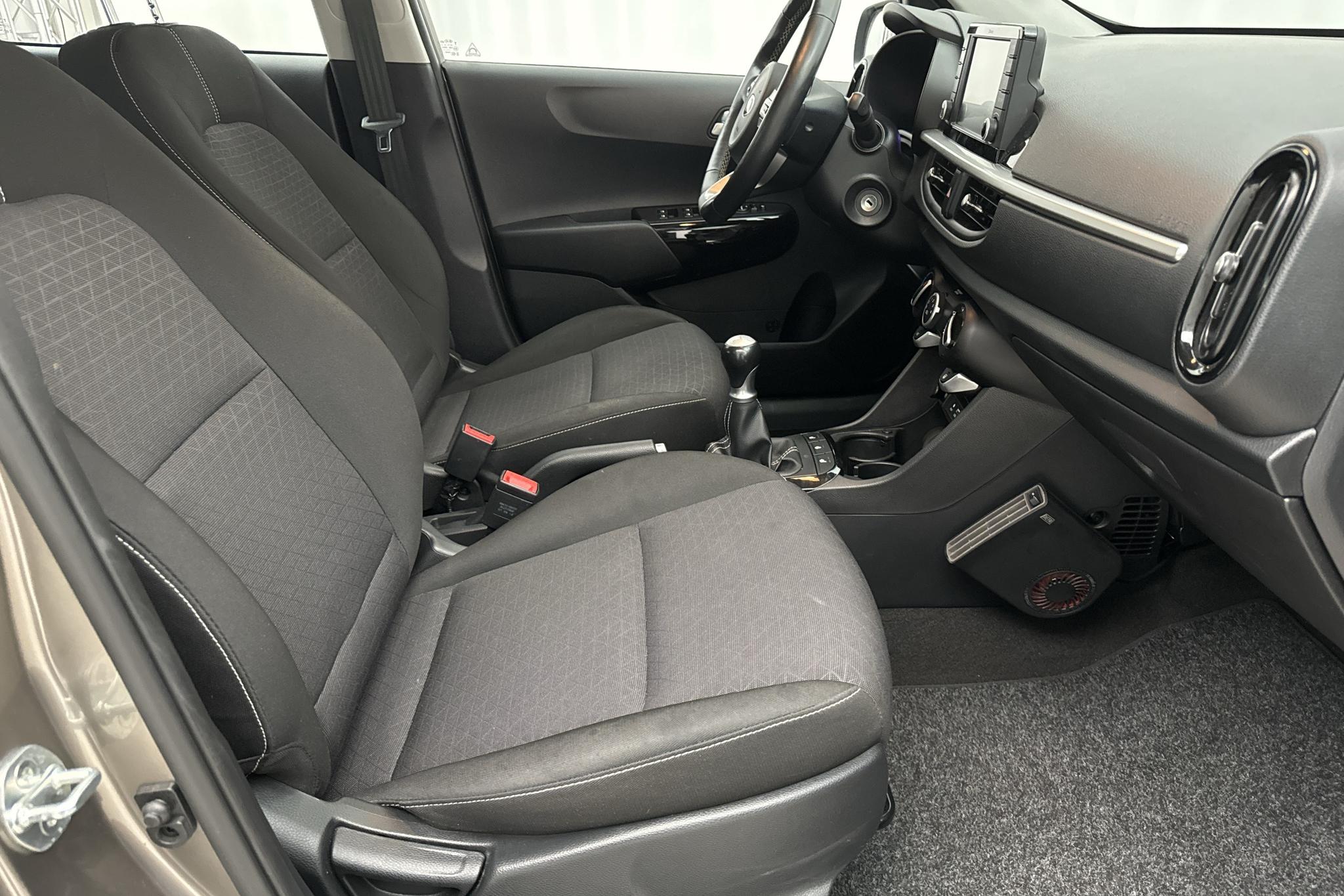 KIA Picanto 1.0 5dr (67hk) - 50 540 km - Käsitsi - hall - 2019