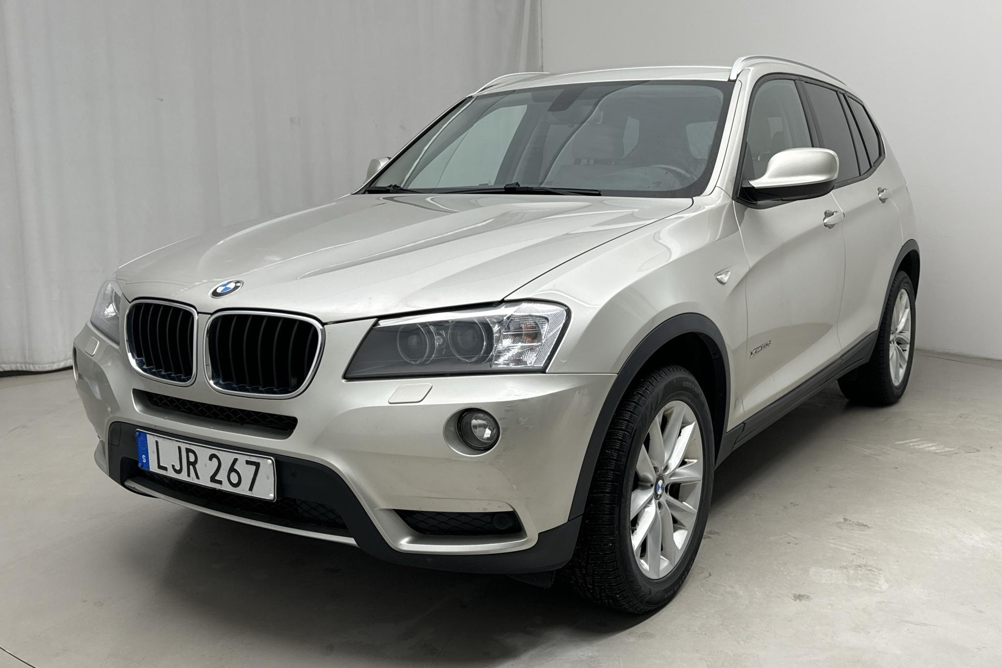 BMW X3 xDrive20d, F25 (184hk) - 13 033 mil - Automat - Light Grey - 2014