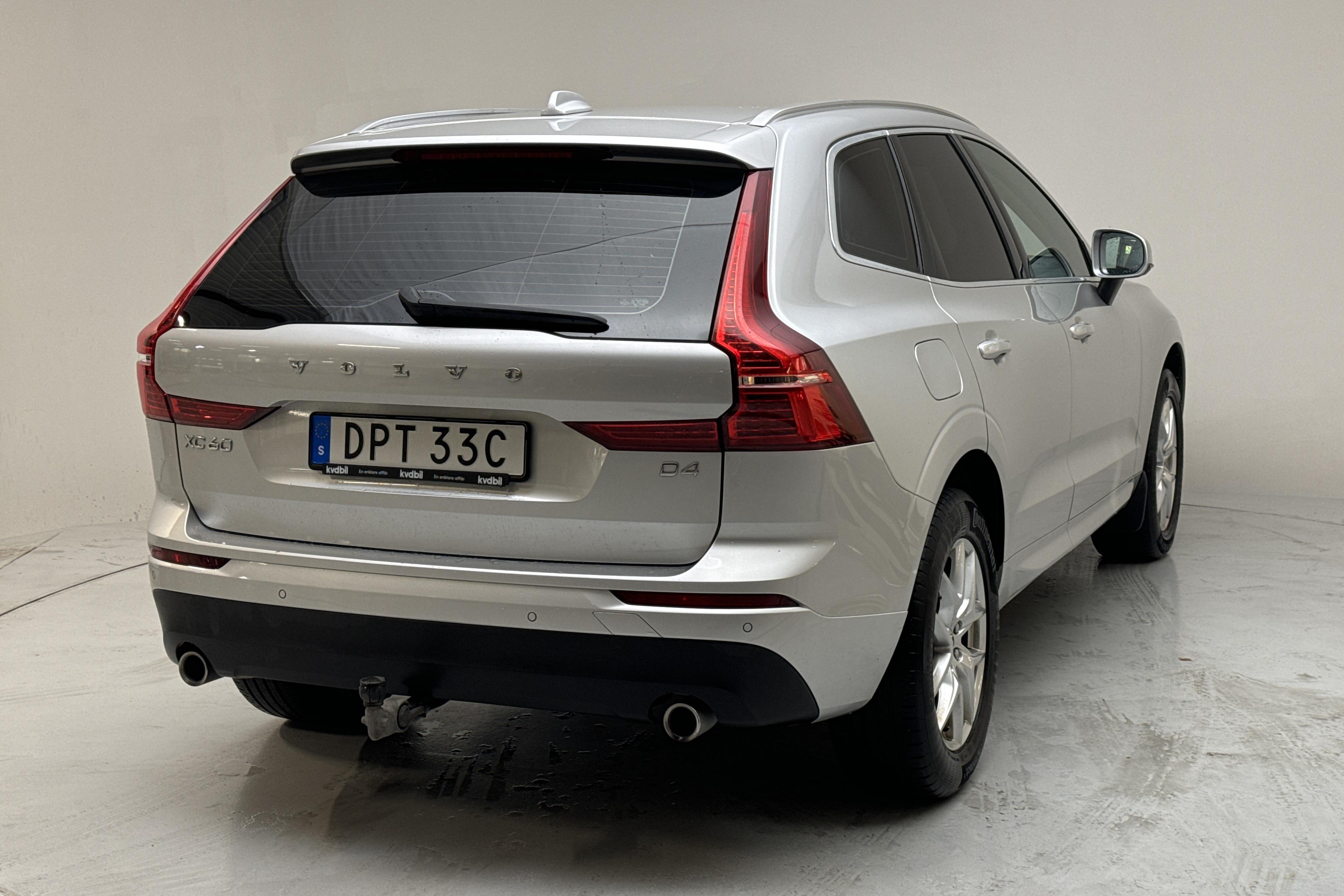 Volvo XC60 D4 2WD (190hk) - 77 990 km - Automatic - silver - 2020