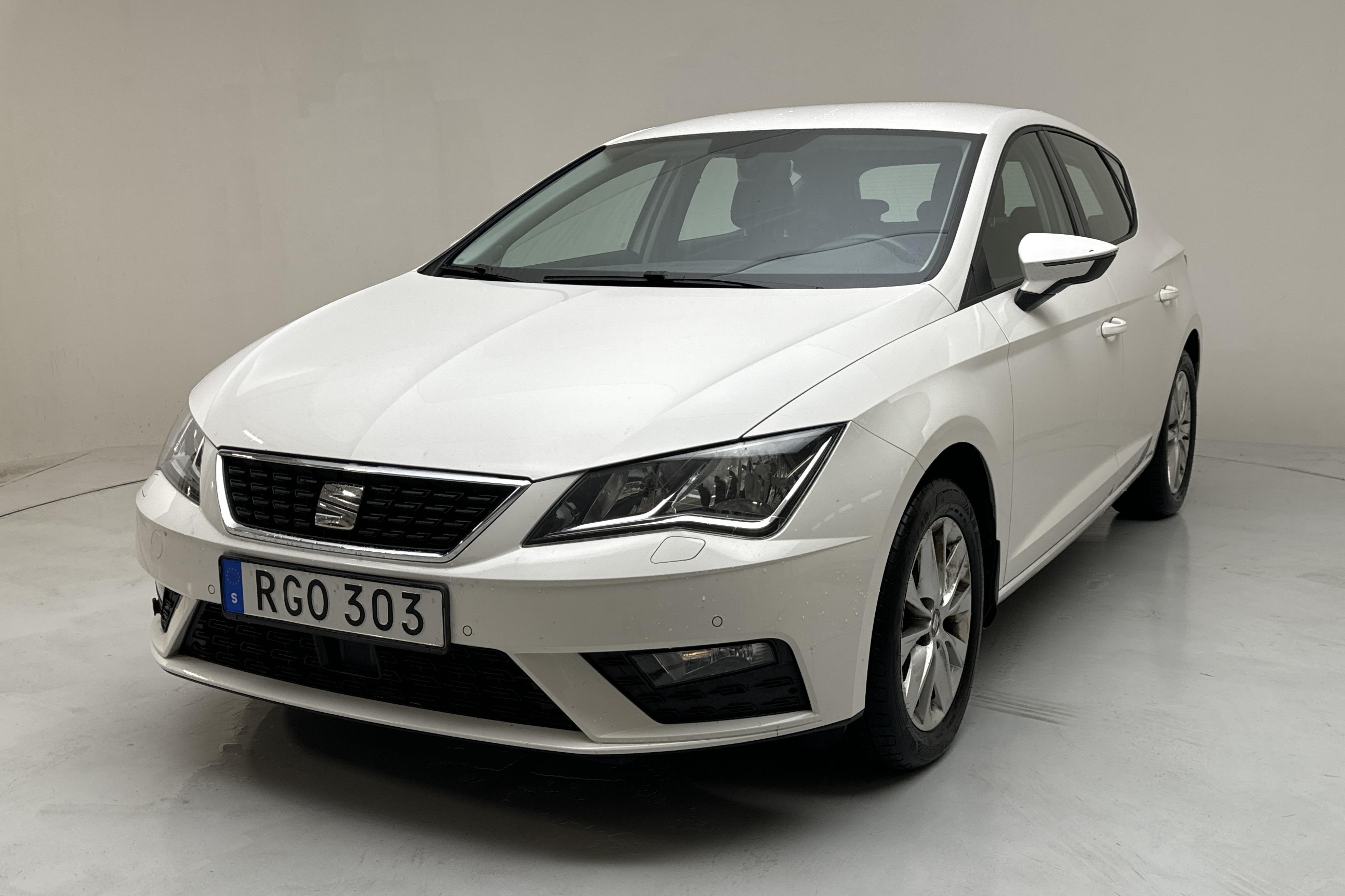 Seat Leon 1.5 TGI 5dr (130hk) - 100 520 km - Automatic - white - 2019