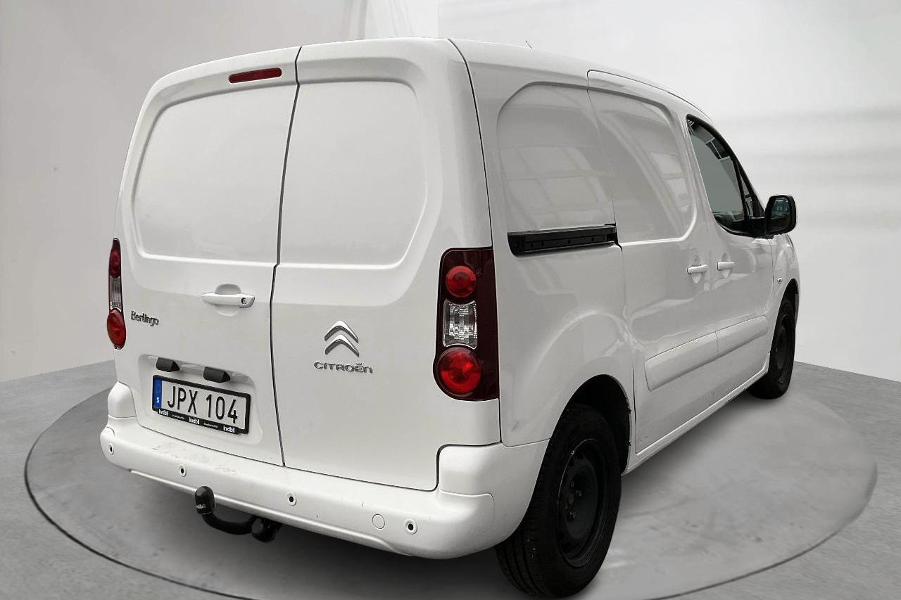 Citroen Berlingo 1.6 BlueHDi Skåp (100hk) - 81 860 km - Manualna - biały - 2017