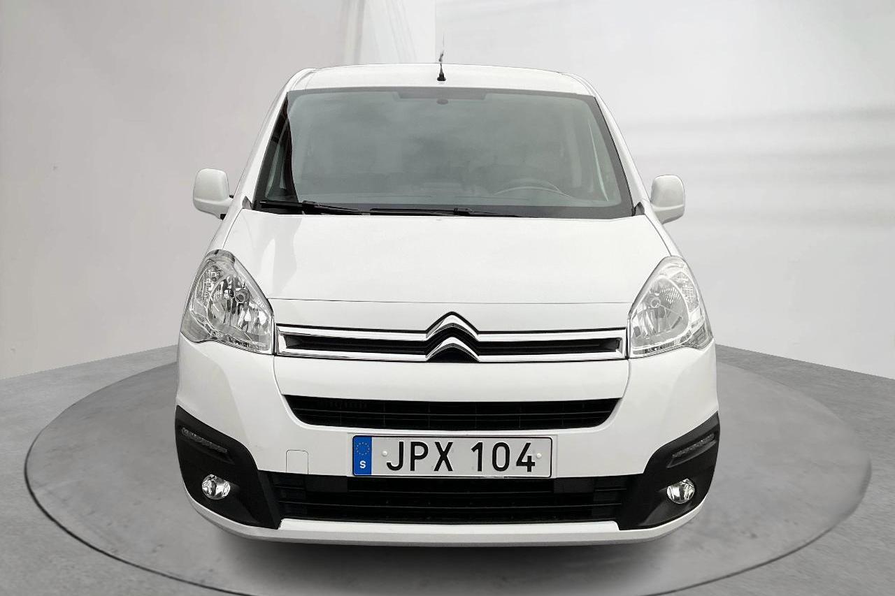 Citroen Berlingo 1.6 BlueHDi Skåp (100hk) - 81 860 km - Manualna - biały - 2017