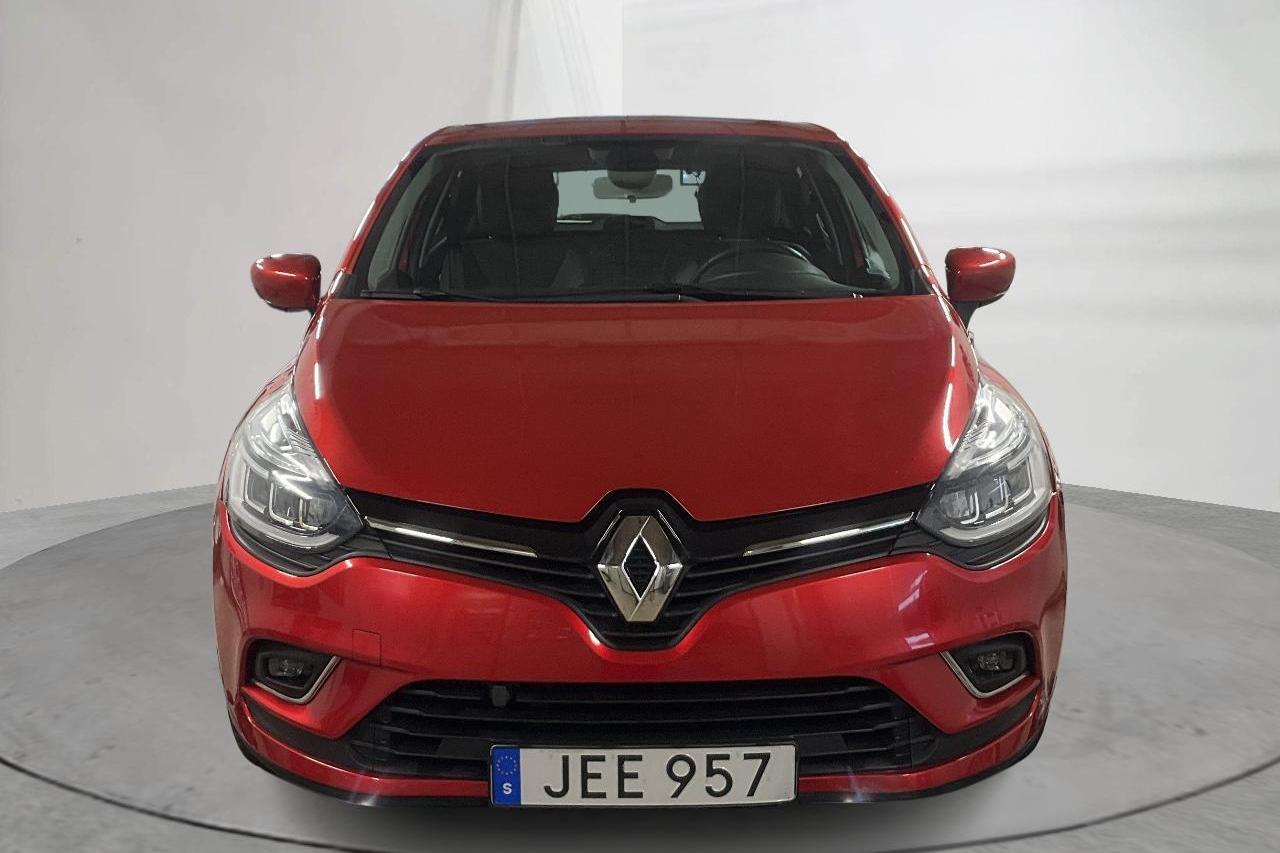 Renault Clio IV 1.2 TCe 120 5dr (120hk) - 3 719 mil - Automat - röd - 2017