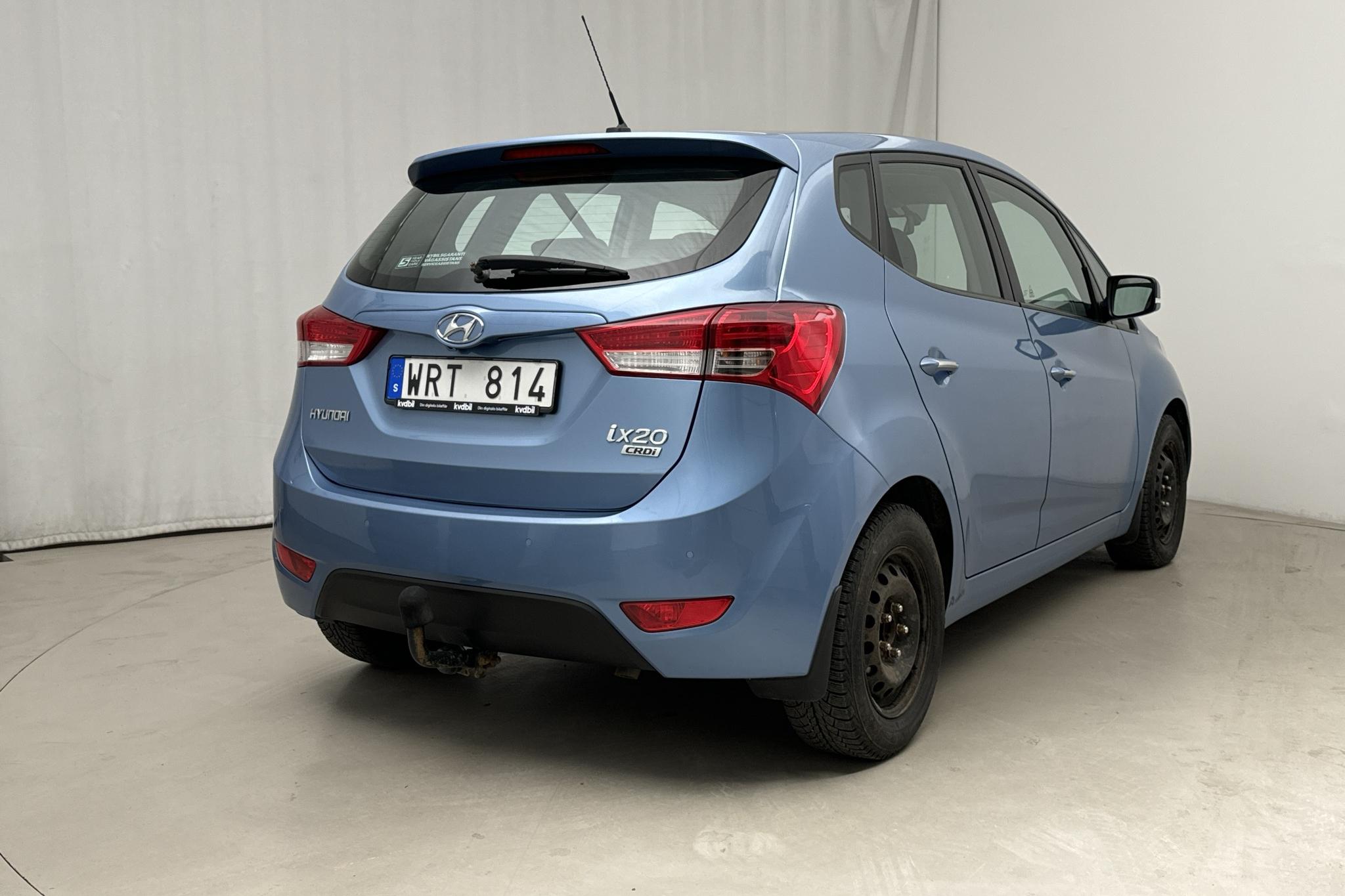 Hyundai ix20 1.6 CRDi (115hk) - 120 910 km - Manuaalinen - Light Blue - 2013