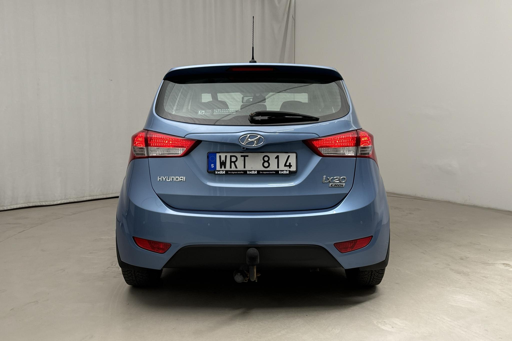 Hyundai ix20 1.6 CRDi (115hk) - 120 910 km - Manuaalinen - Light Blue - 2013