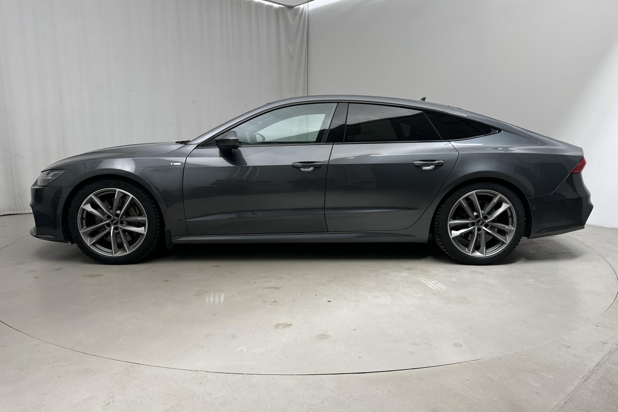 Audi A7 Sportback 55 TFSI quattro (340hk) - 149 490 km - Automaattinen - harmaa - 2019