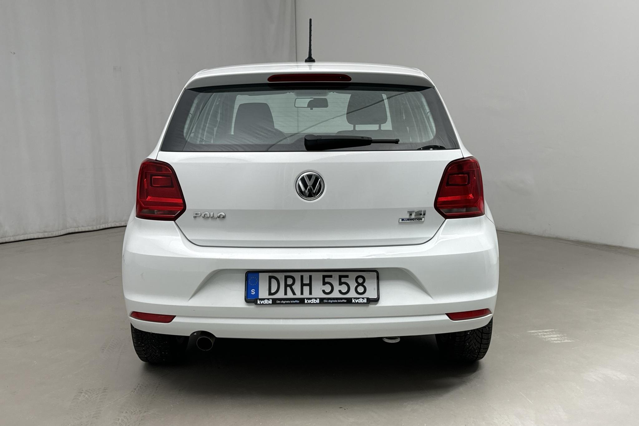 VW Polo 1.2 TSI 5dr (90hk) - 5 629 mil - Automat - vit - 2017