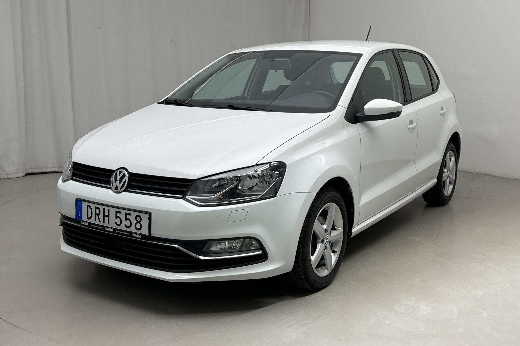 VW Polo 1.2 TSI 5dr (90hk) - 56 290 km - Automatic - white - 2017