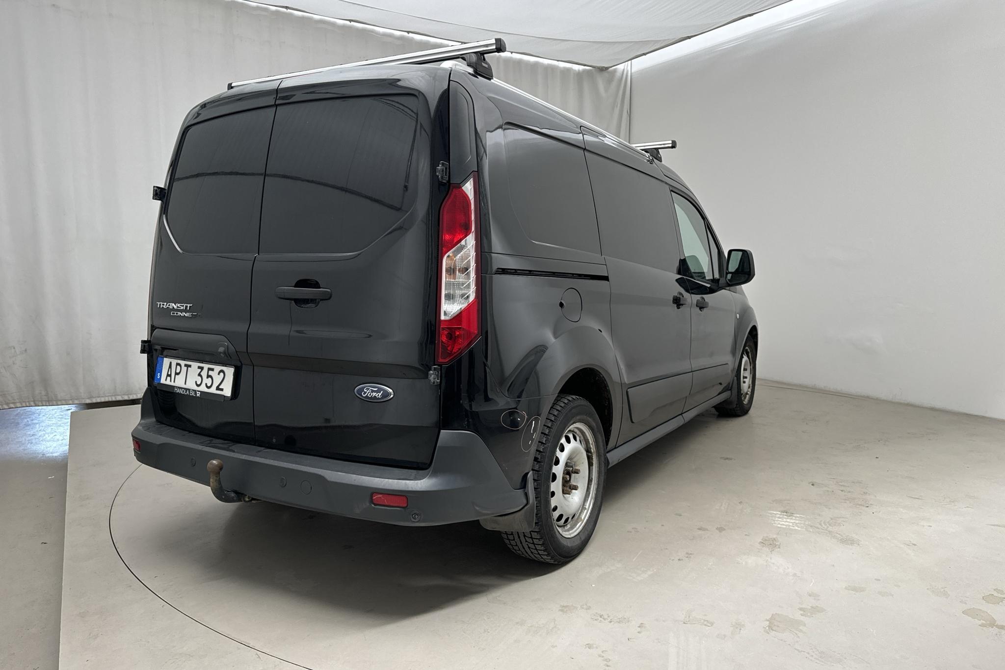 Ford Transit Connect 1.5 TDCi (100hk) - 206 780 km - Automatyczna - czarny - 2018