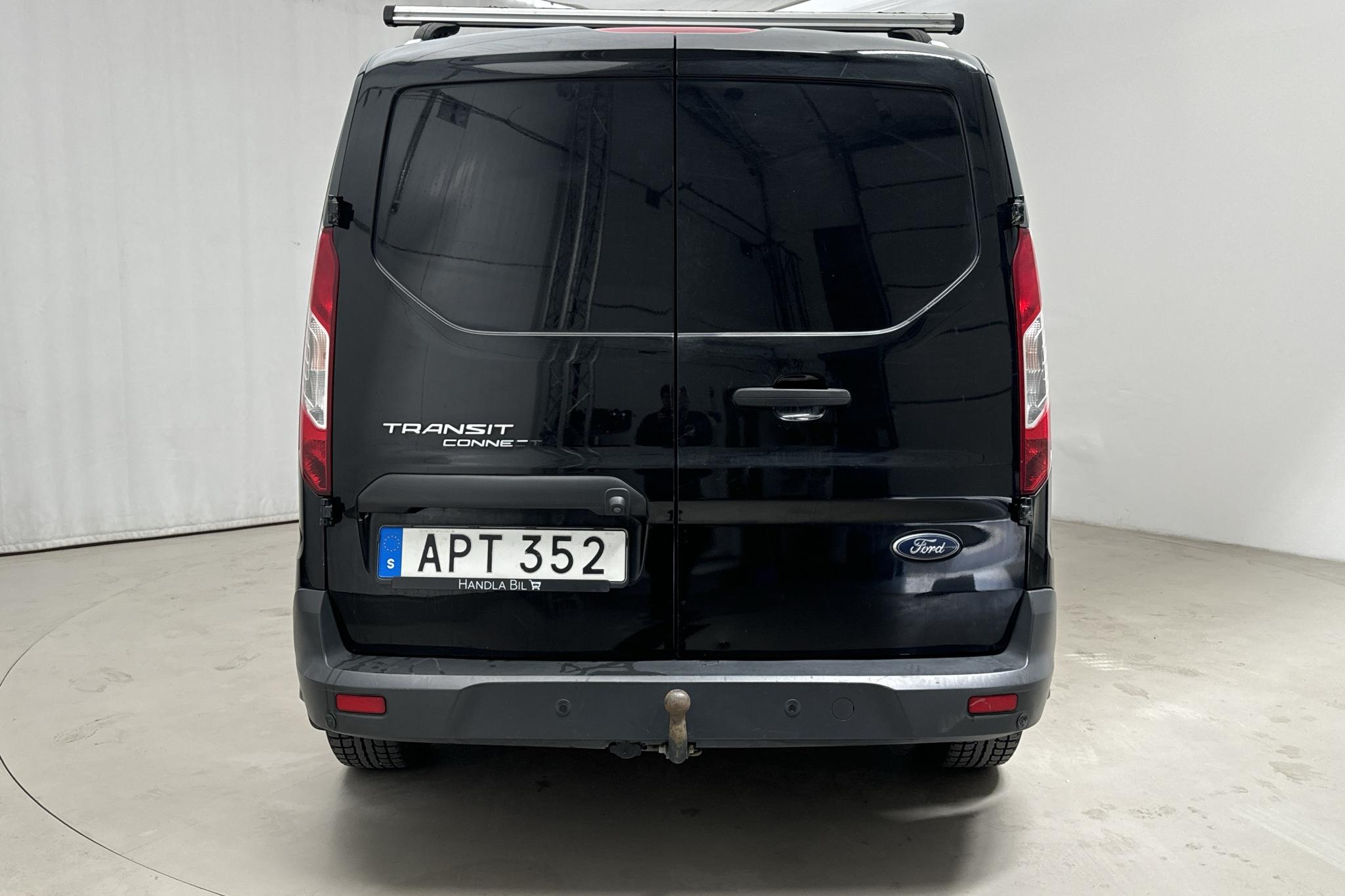 Ford Transit Connect 1.5 TDCi (100hk) - 206 780 km - Automatyczna - czarny - 2018