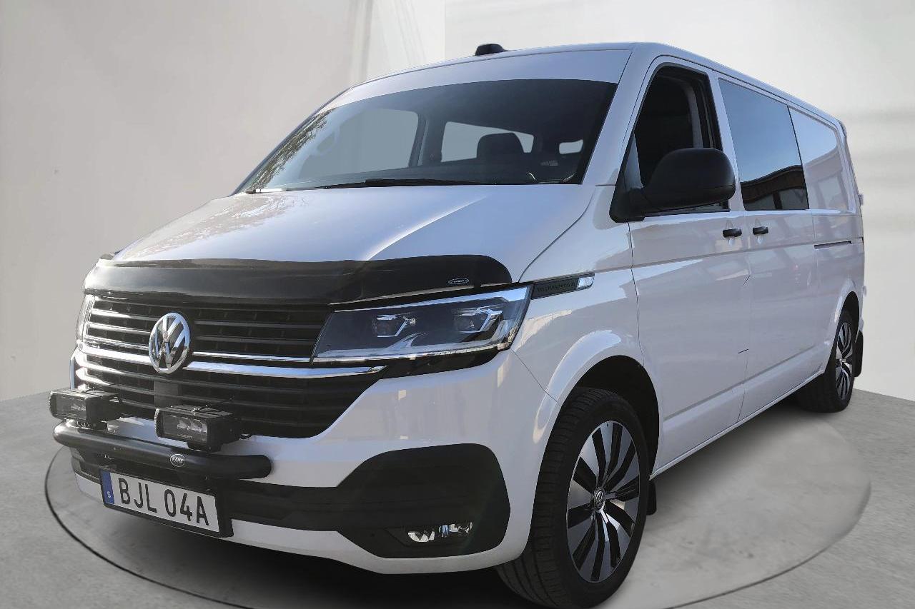 VW Transporter T6.1 Kombi TDI 4MOTION (199hk) - 7 536 mil - Automat - vit - 2021