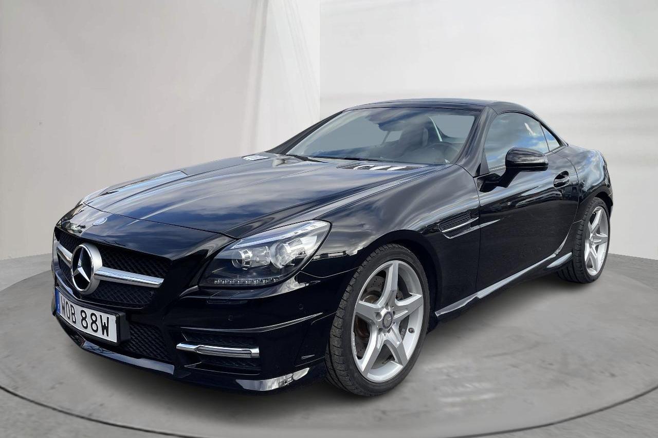 Mercedes SLK 250 CDI R172 (204hk) - 101 550 km - Automatyczna - czarny - 2015