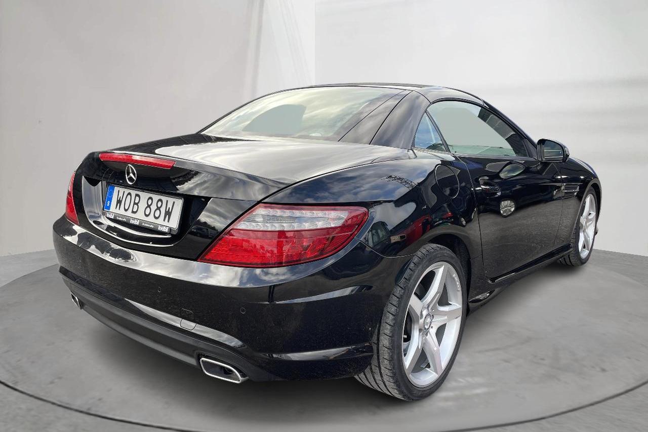 Mercedes SLK 250 CDI R172 (204hk) - 101 550 km - Automatyczna - czarny - 2015