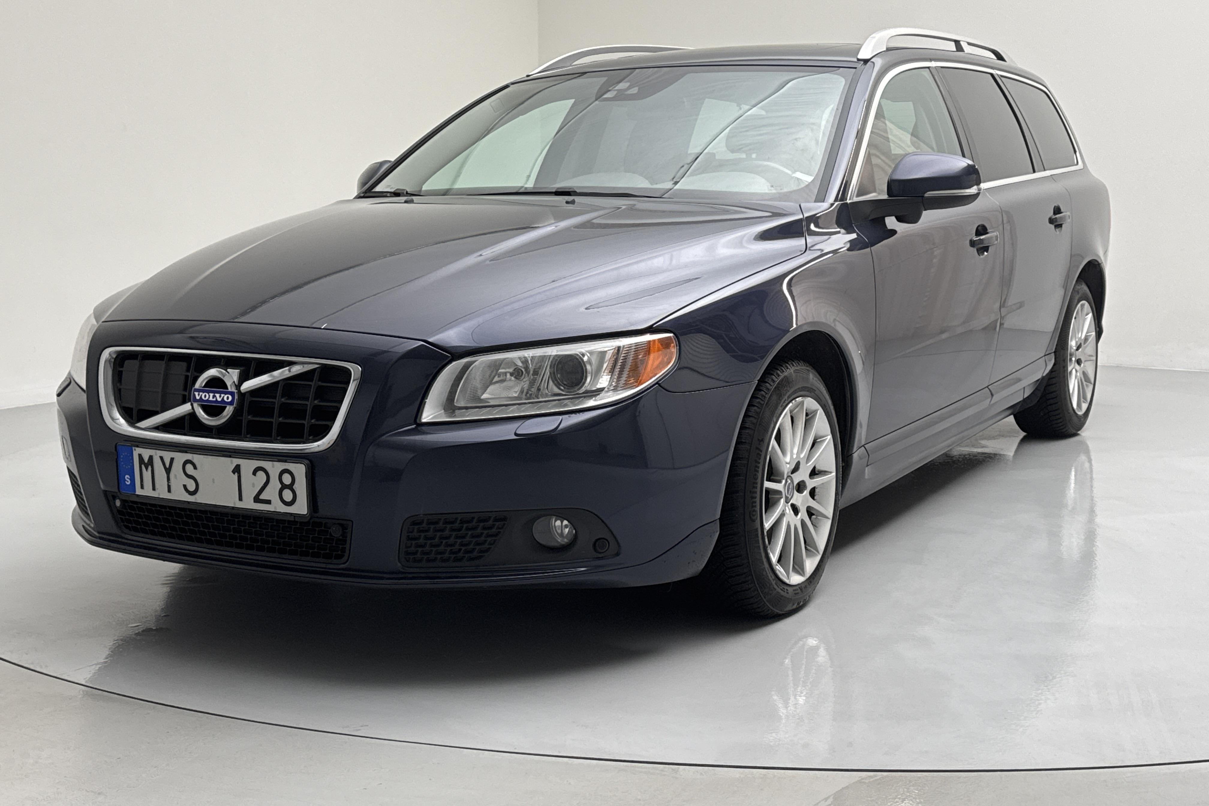 Volvo V70 II D2 (115hk) - 245 500 km - Automatyczna - niebieski - 2013