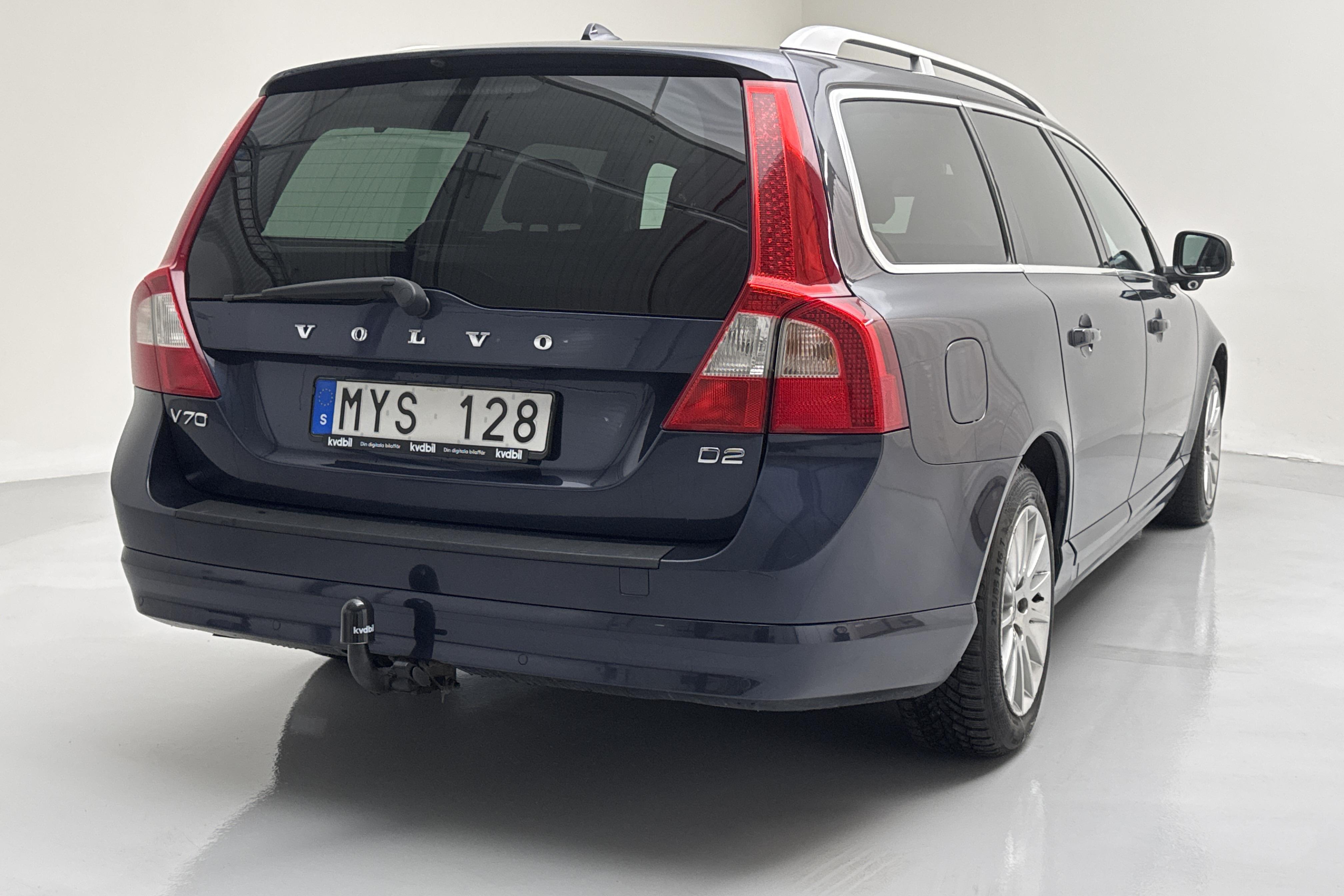 Volvo V70 II D2 (115hk) - 245 500 km - Automatyczna - niebieski - 2013