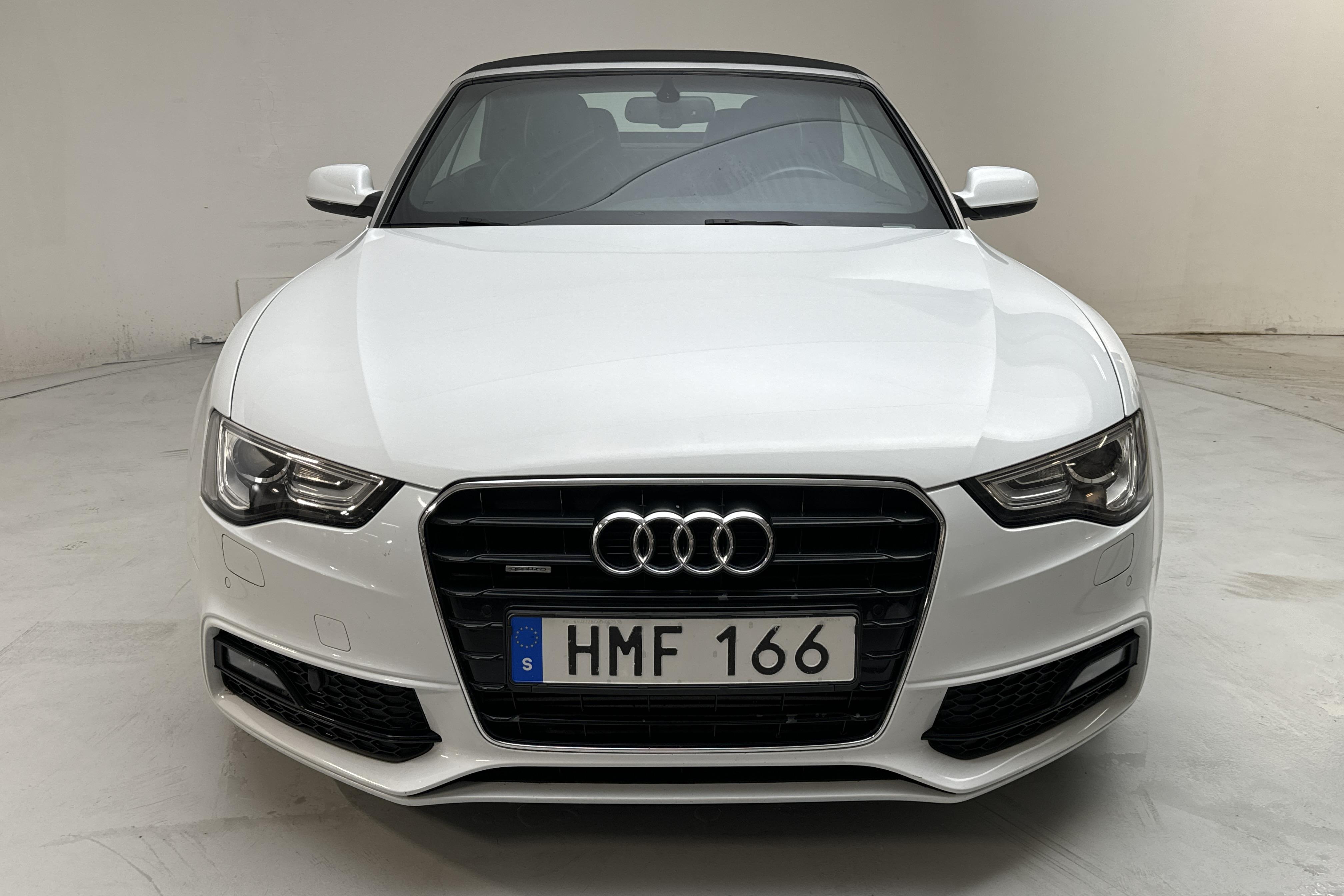 Audi A5 2.0 TFSI Cabriolet quattro (225hk) - 73 040 km - Automatyczna - biały - 2014