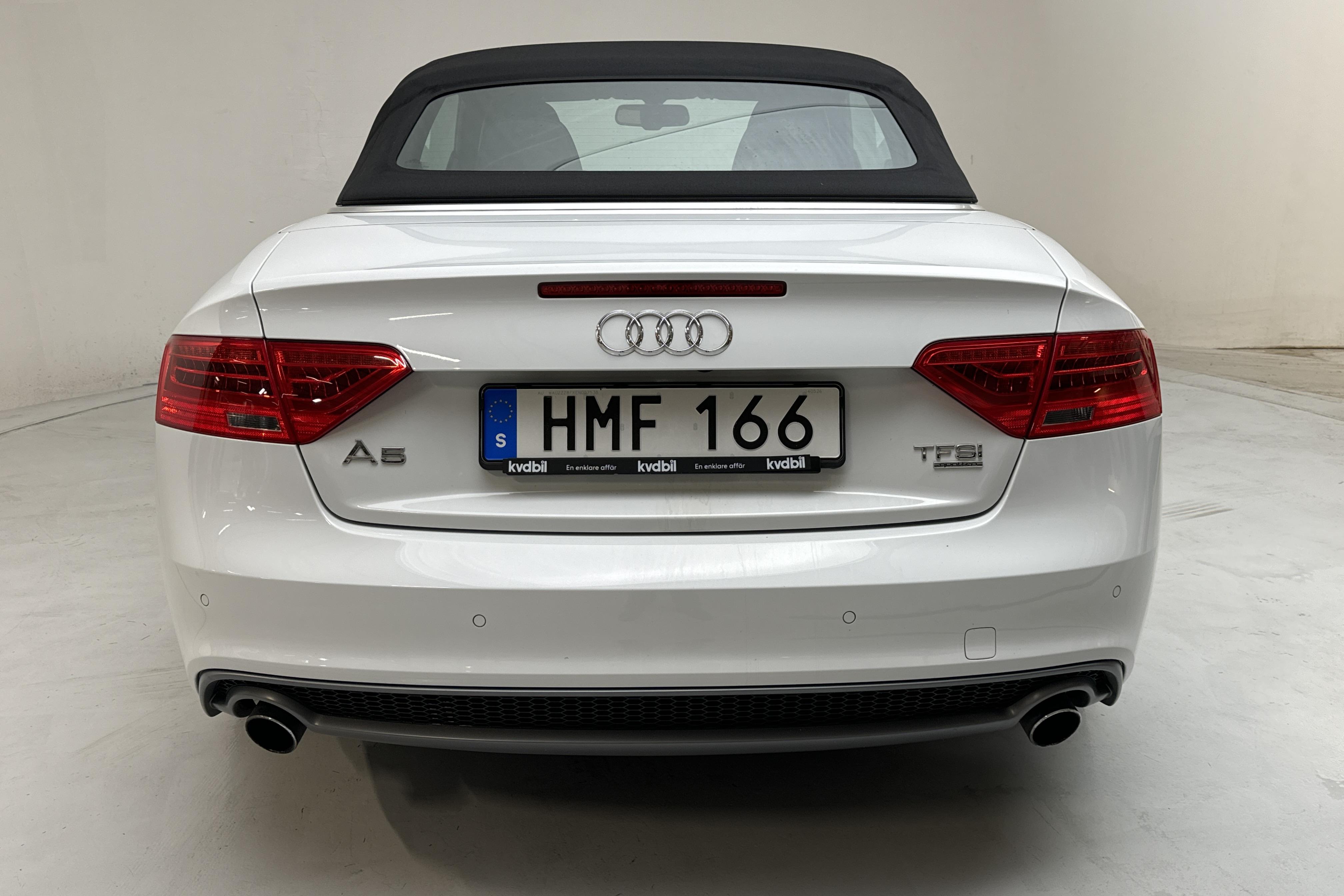 Audi A5 2.0 TFSI Cabriolet quattro (225hk) - 73 040 km - Automaattinen - valkoinen - 2014