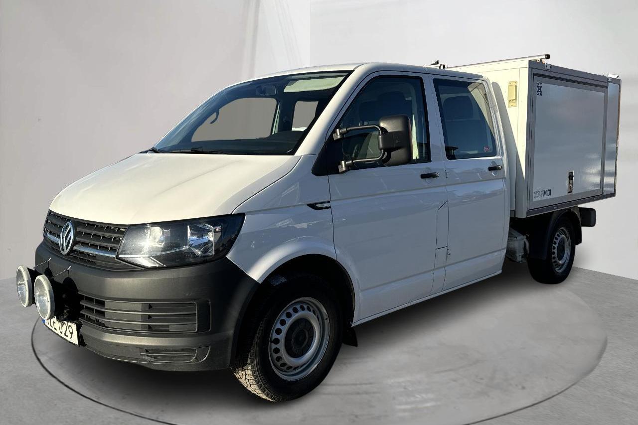 VW Transporter T6 2.0 TDI BMT 4MOTION (150hk) - 92 450 km - Manualna - biały - 2018