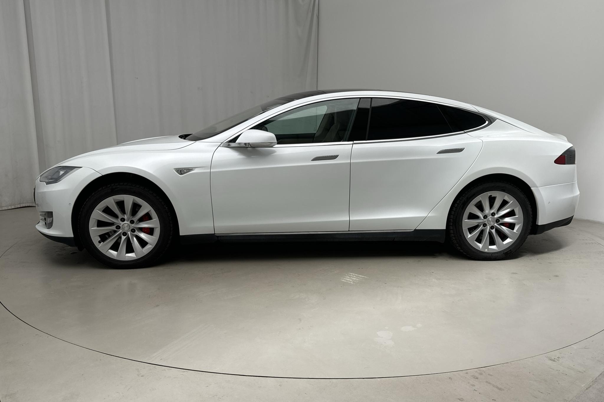 Tesla Model S P85D - 165 360 km - Automatic - white - 2015