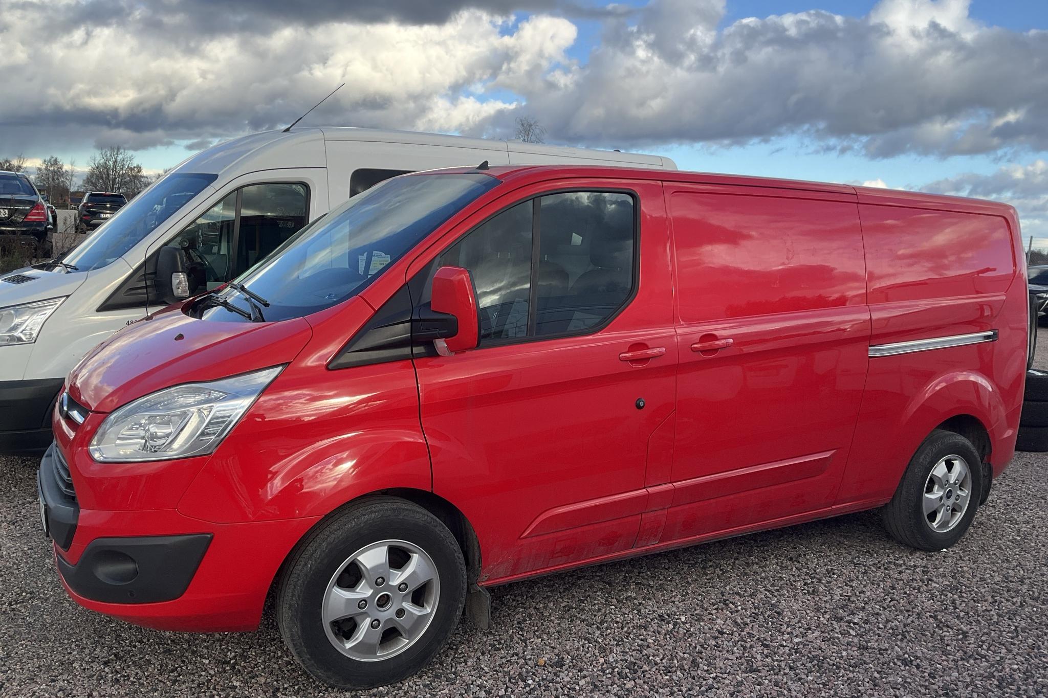 Ford Transit Custom 300 (170hk) - 115 050 km - Automatic - red - 2017