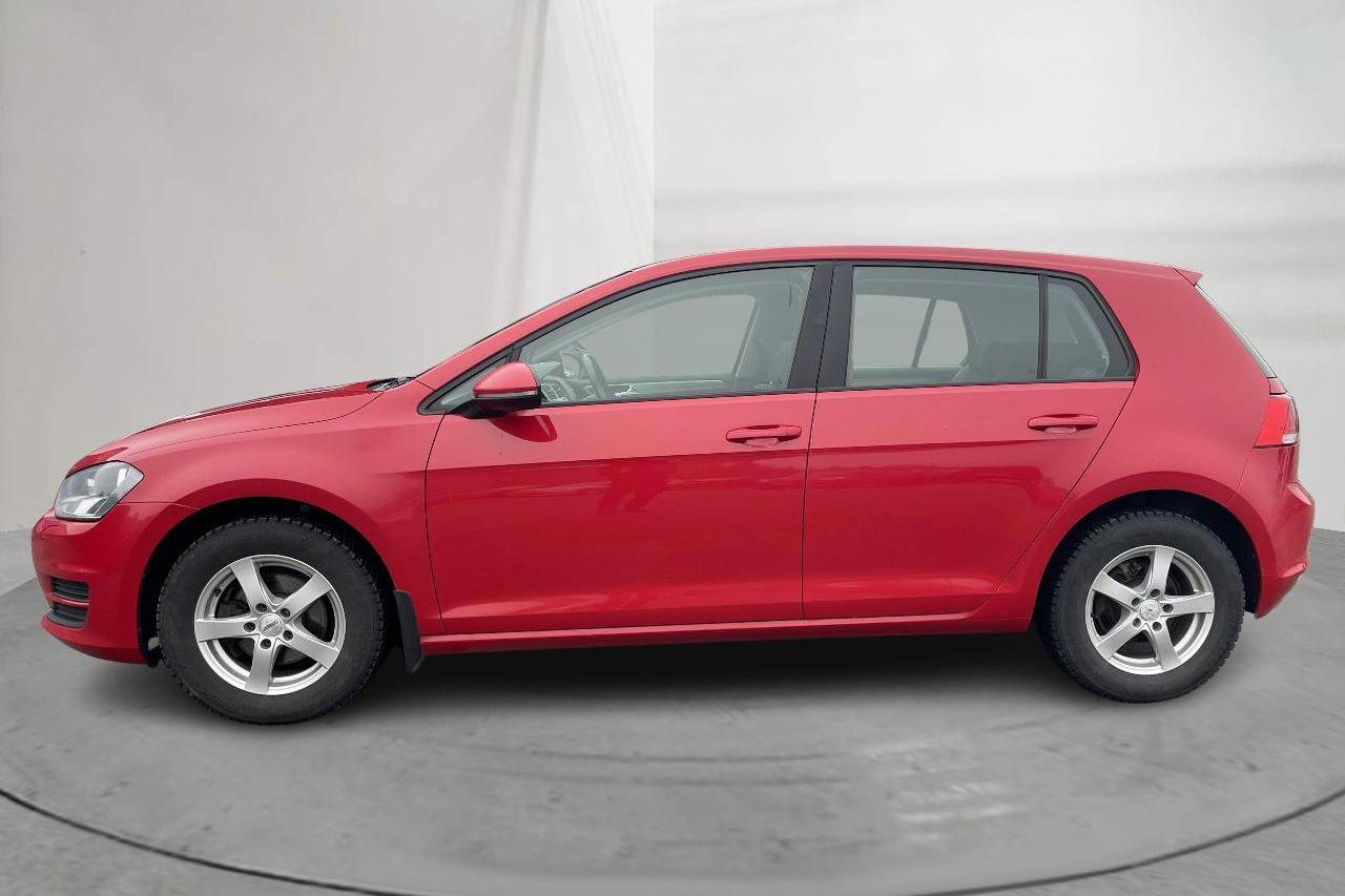 VW Golf VII 1.2 TSI 5dr (105hk) - 188 460 km - Manual - red - 2014