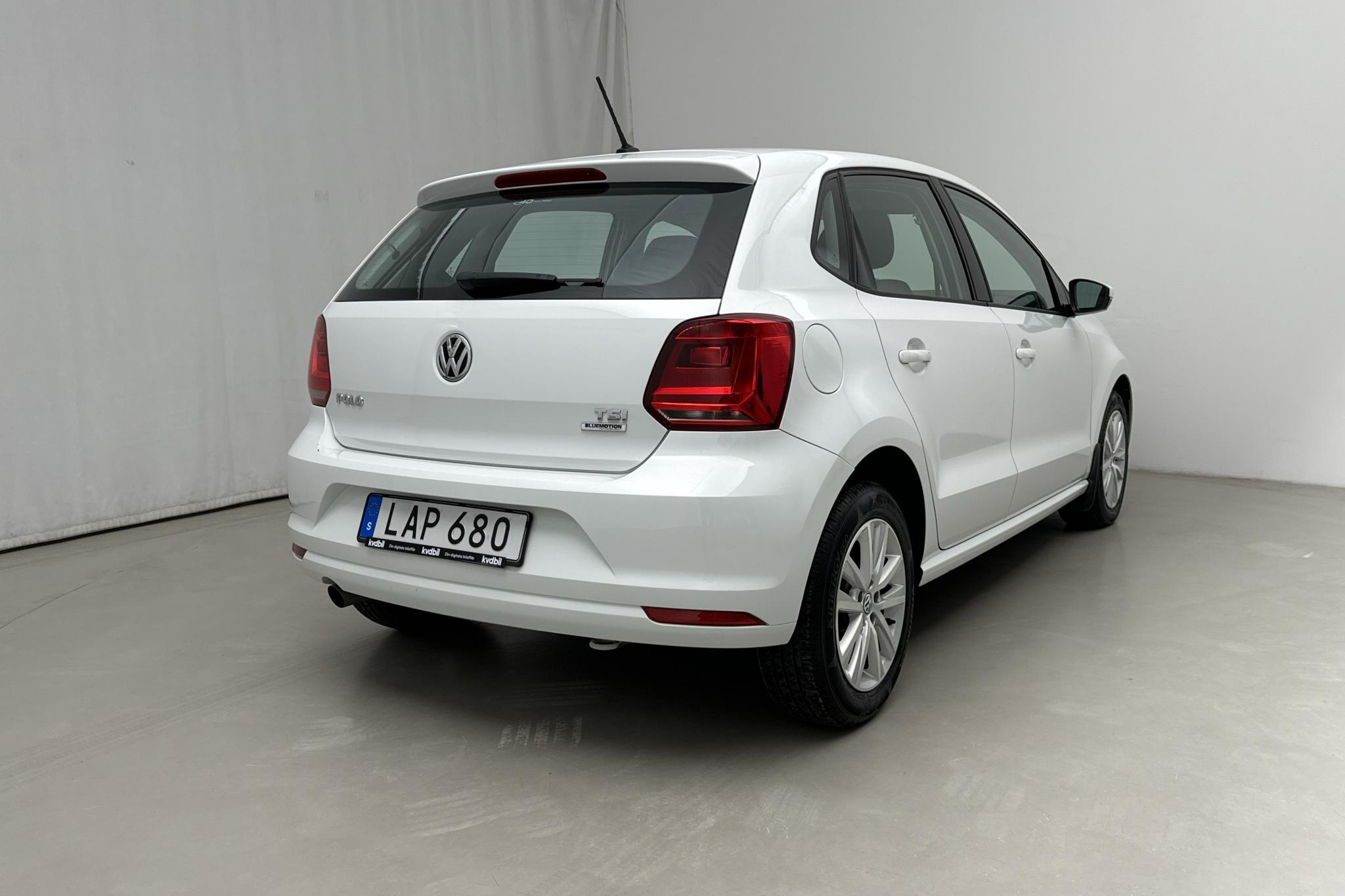 VW Polo 1.2 TSI 5dr (90hk) - 20 670 km - Manuaalinen - valkoinen - 2016