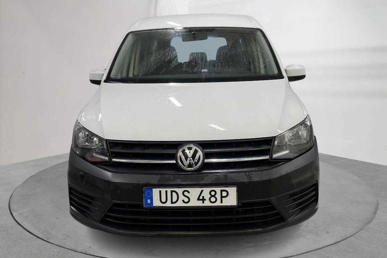 VW Caddy Maxi Life 2.0 TDI (102hk) - 105 350 km - Automatyczna - biały - 2019