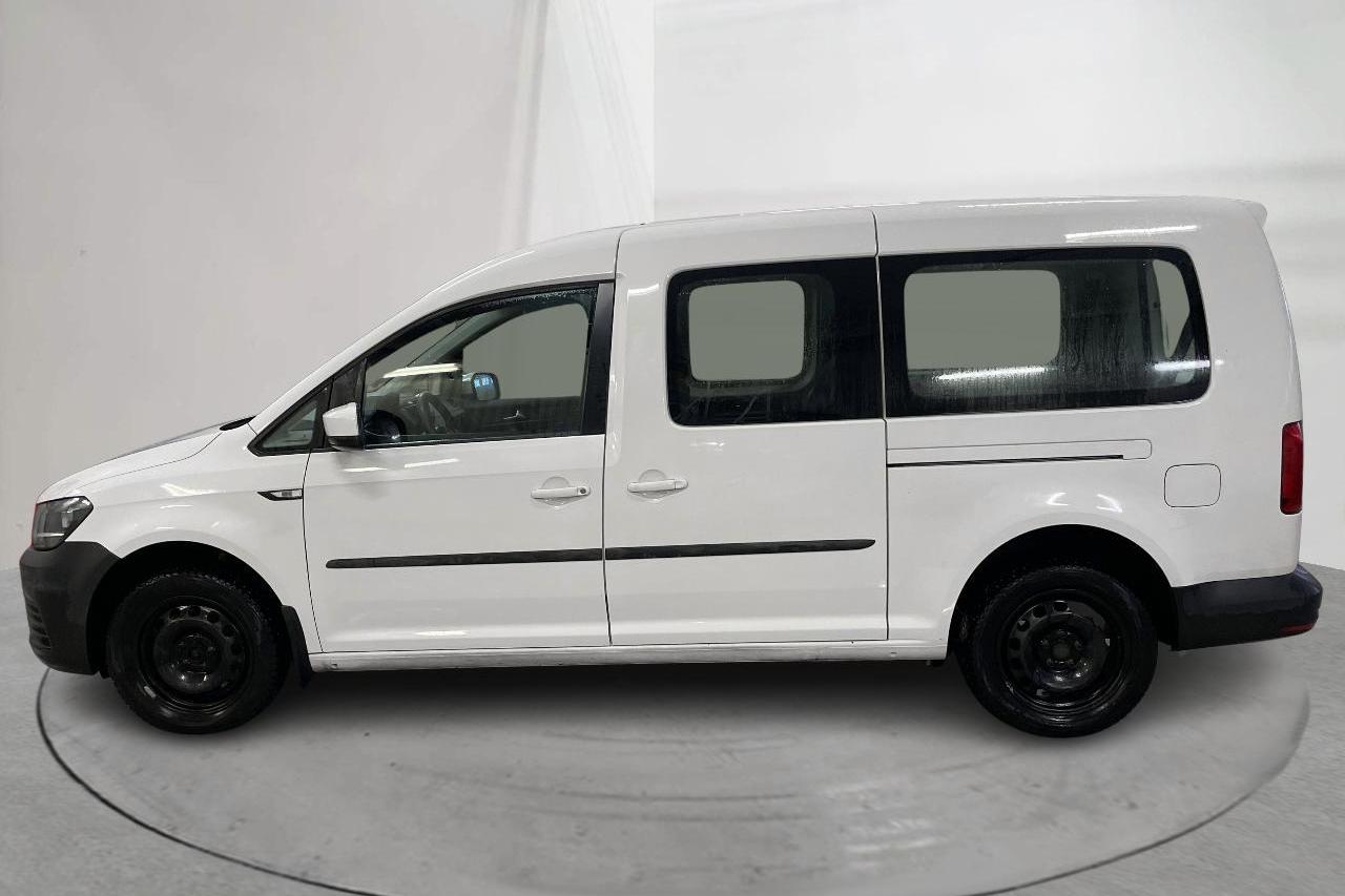 VW Caddy Maxi Life 2.0 TDI (102hk) - 105 350 km - Automatyczna - biały - 2019