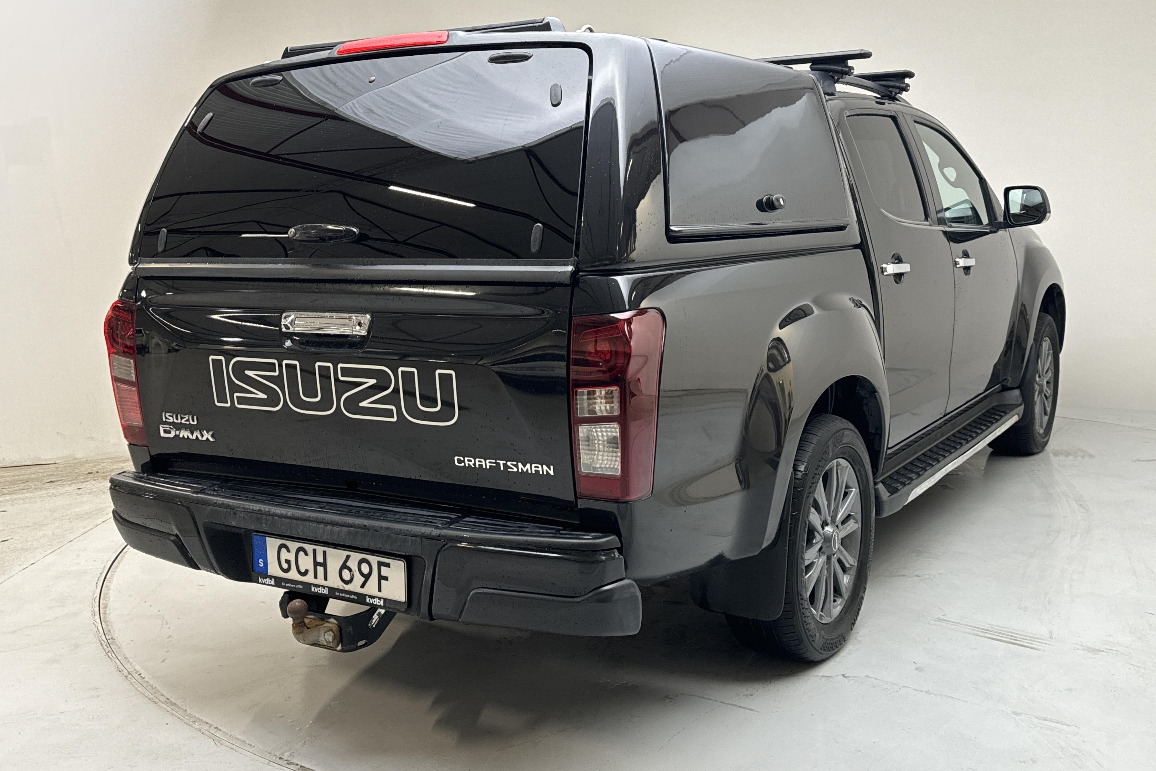 Isuzu D-MAX 1.9 DDI 4WD (163hk) - 202 500 km - Automatyczna - czarny - 2019