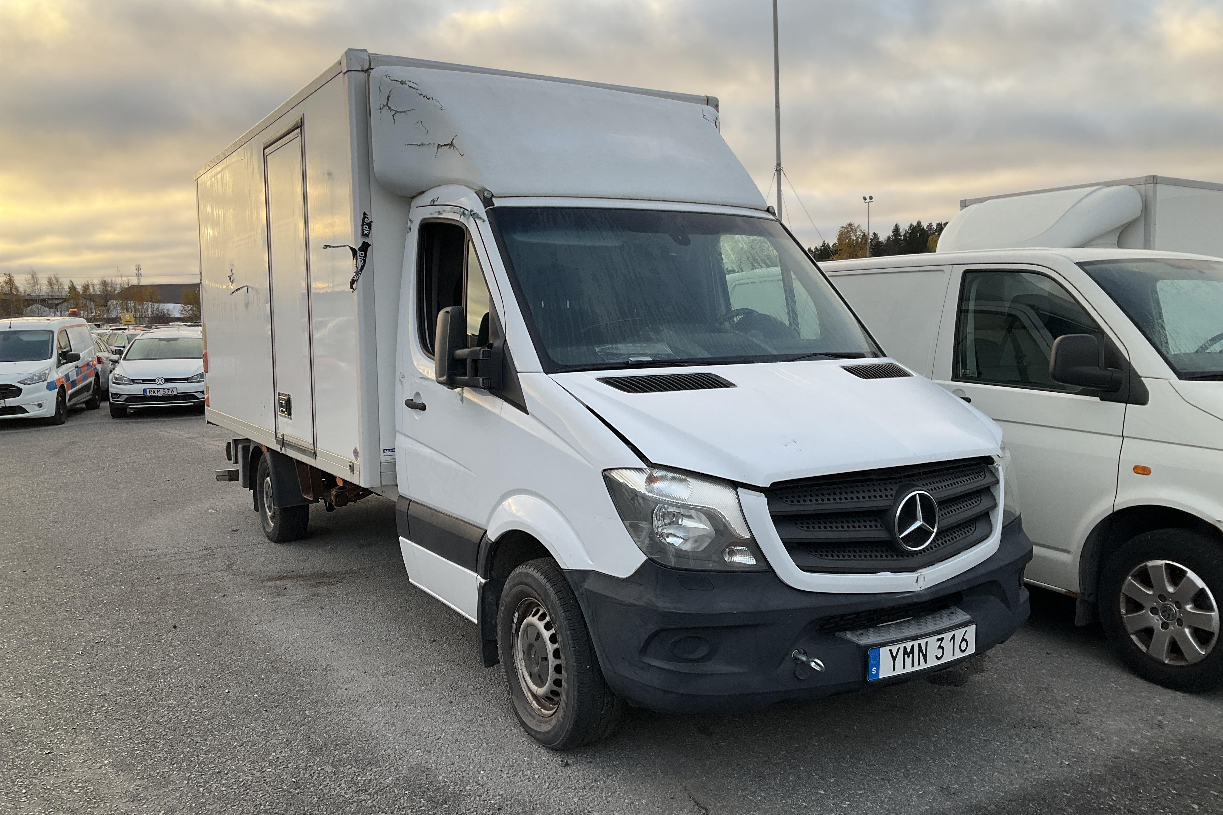 Mercedes Sprinter 316 CDI Volymskåp (163hk) - 0 km - Automatyczna - biały - 2018