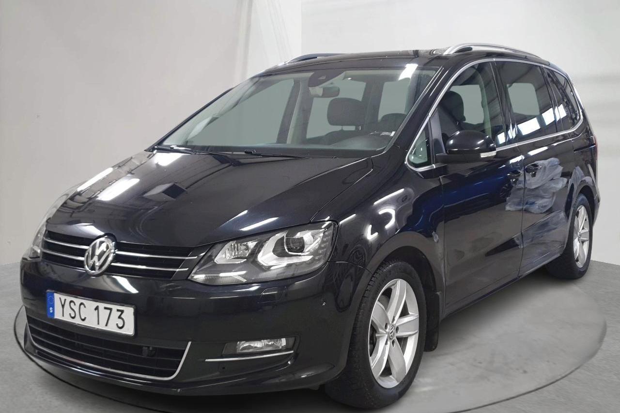 VW Sharan 2.0 TDI 4Motion (184hk) - 8 017 mil - Automat - svart - 2018