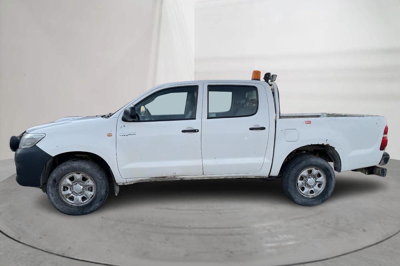 Toyota Hilux 2.5 D-4D 4WD (144hk) - 115 100 km - Manualna - biały - 2013