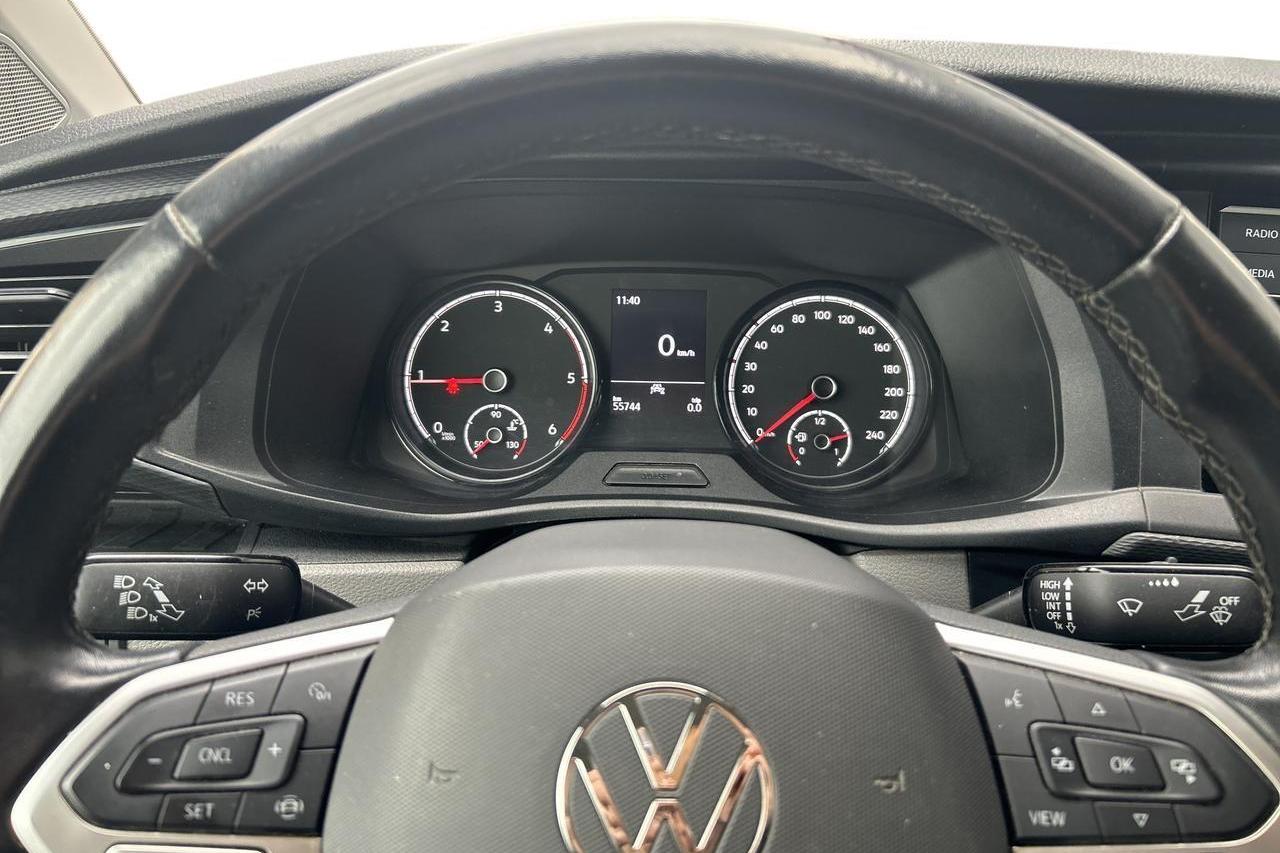 VW Transporter Pickup T6.1 TDI (110hk) - 55 740 km - Manuaalinen - harmaa - 2021