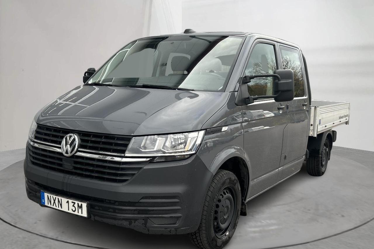 VW Transporter Pickup T6.1 TDI (110hk) - 55 740 km - Manuaalinen - harmaa - 2021