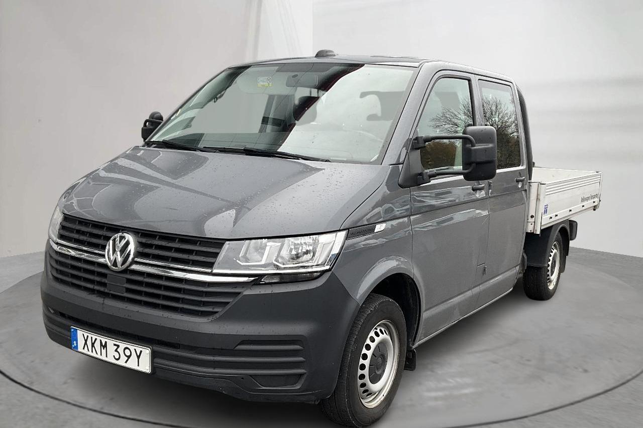 VW Transporter Pickup T6.1 TDI (110hk) - 65 360 km - Manuaalinen - harmaa - 2021