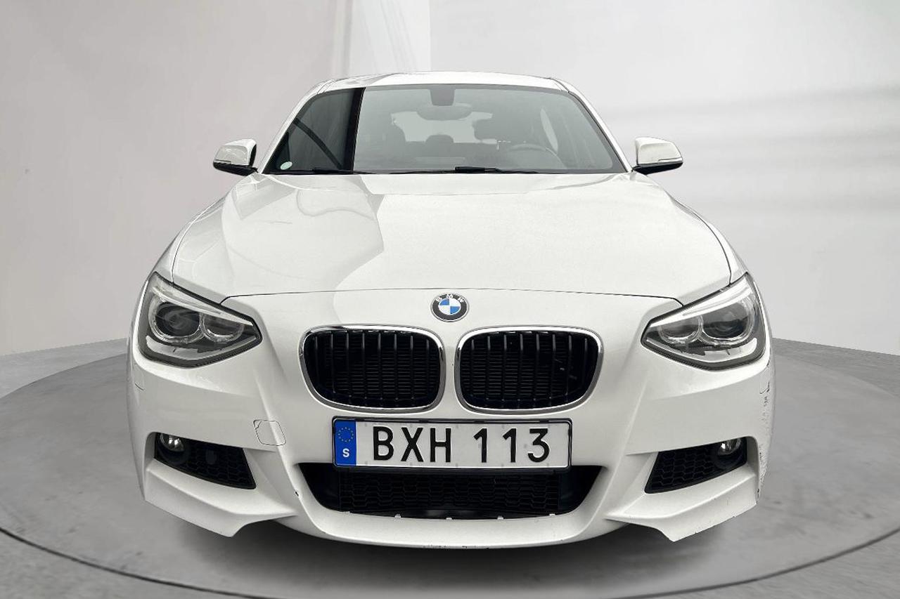 BMW 116i 5dr, F20 (136hk) - 135 080 km - Manual - white - 2015