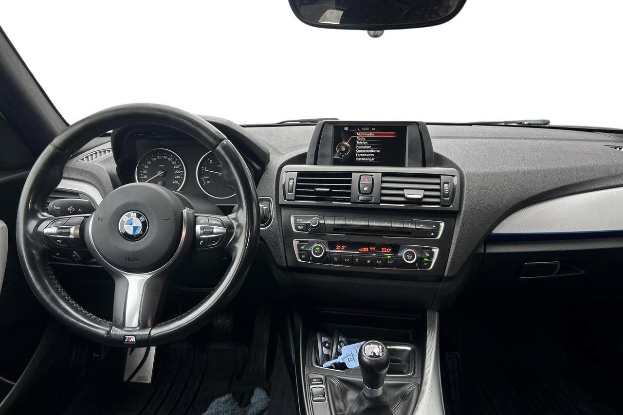 BMW 116i 5dr, F20 (136hk) - 135 080 km - Manualna - biały - 2015