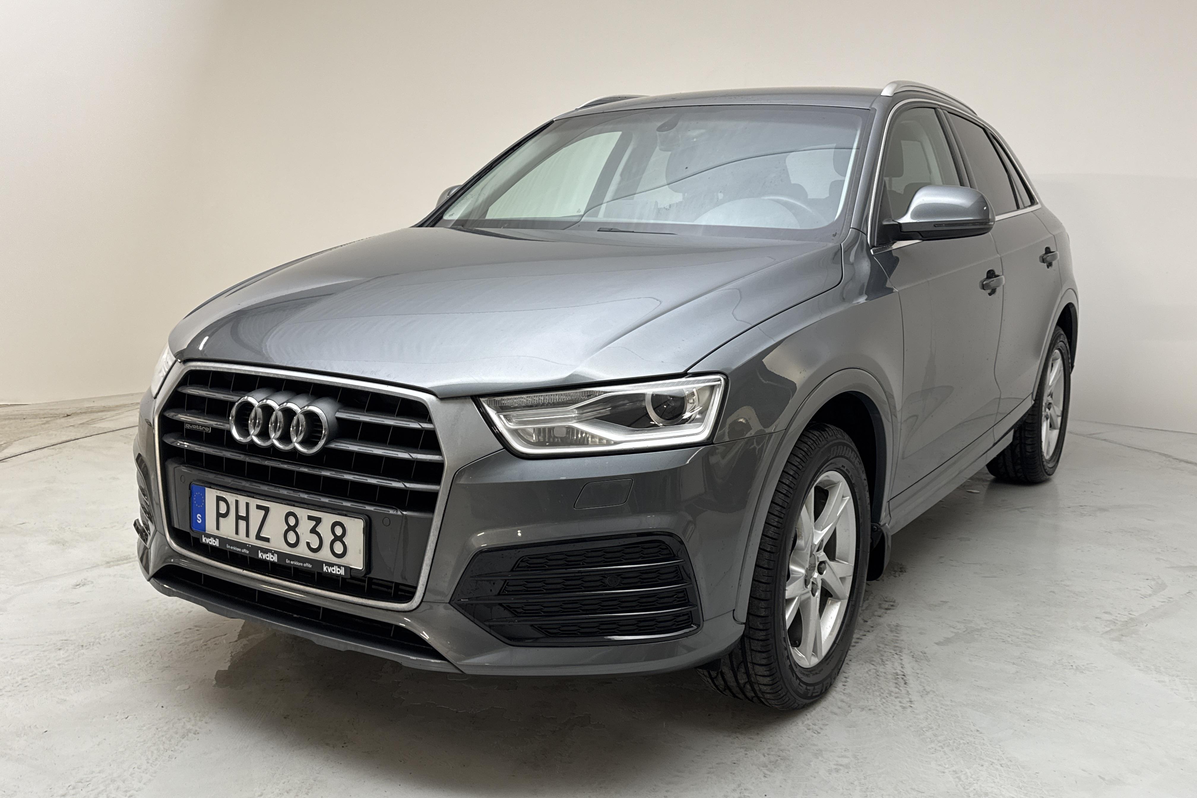 Audi Q3 2.0 TFSI quattro (180hk) - 22 570 km - Automatic - gray - 2017